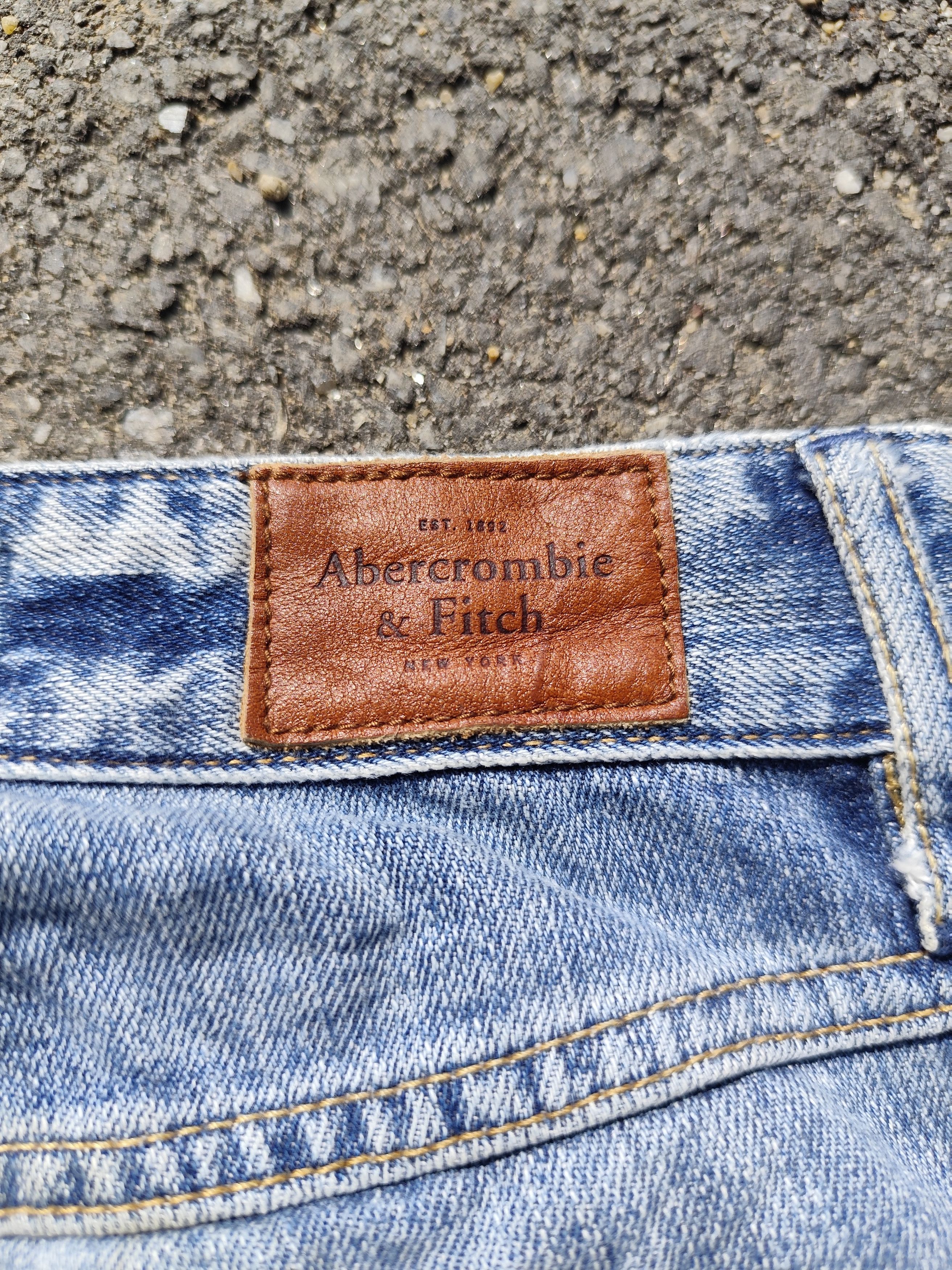 Abercrombie & Fitch vintage abercrombie&fitch Flare Denim B_J/1124/5 Size 24" / US 00 / IT 34 - 16 Thumbnail