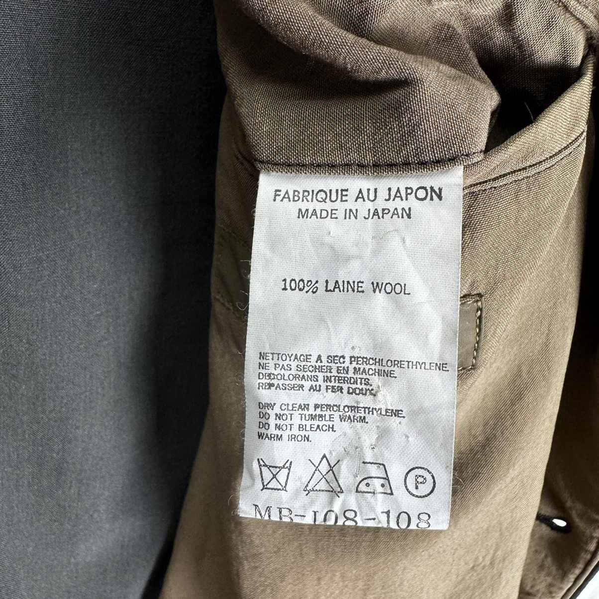 Yohji Yamamoto 🔥Y’S FOR MEN WOOL BLAZER COAT Size US L / EU 52-54 / 3 - 13 Thumbnail