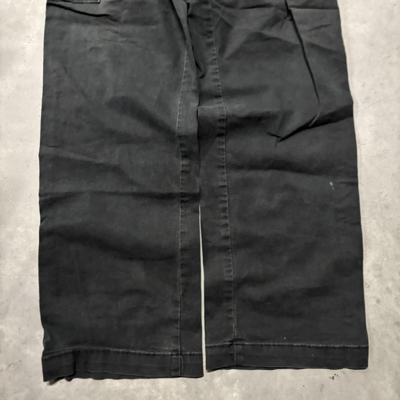 Japanese Brand × Vintage Vintage Y2K Grunge Black Skater Streetwear Cargo Pants! Size US 36 / EU 52 - 6 Thumbnail
