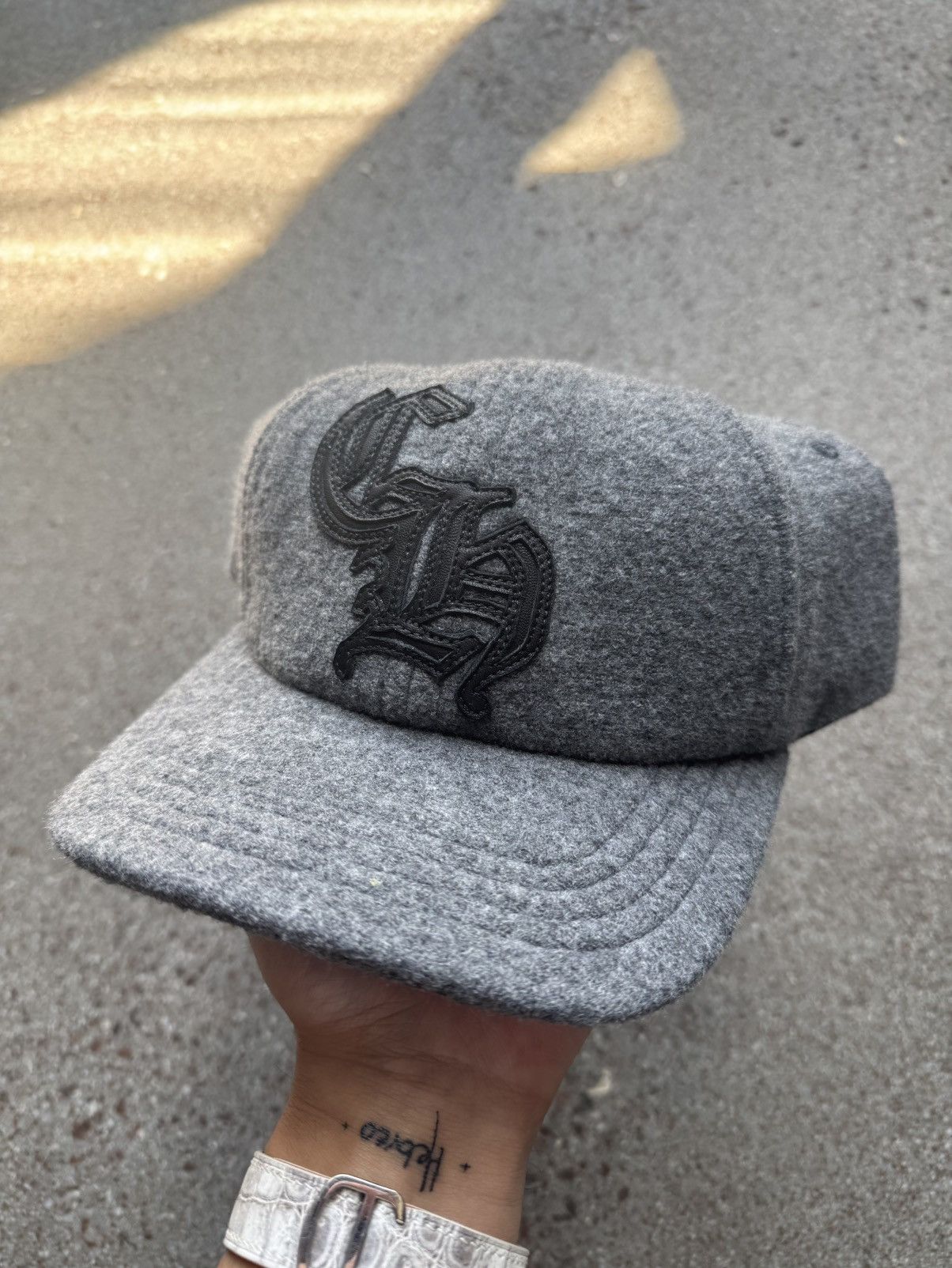 Chrome Hearts CH Patched Wool Cap Size ONE SIZE - 1 Thumbnail