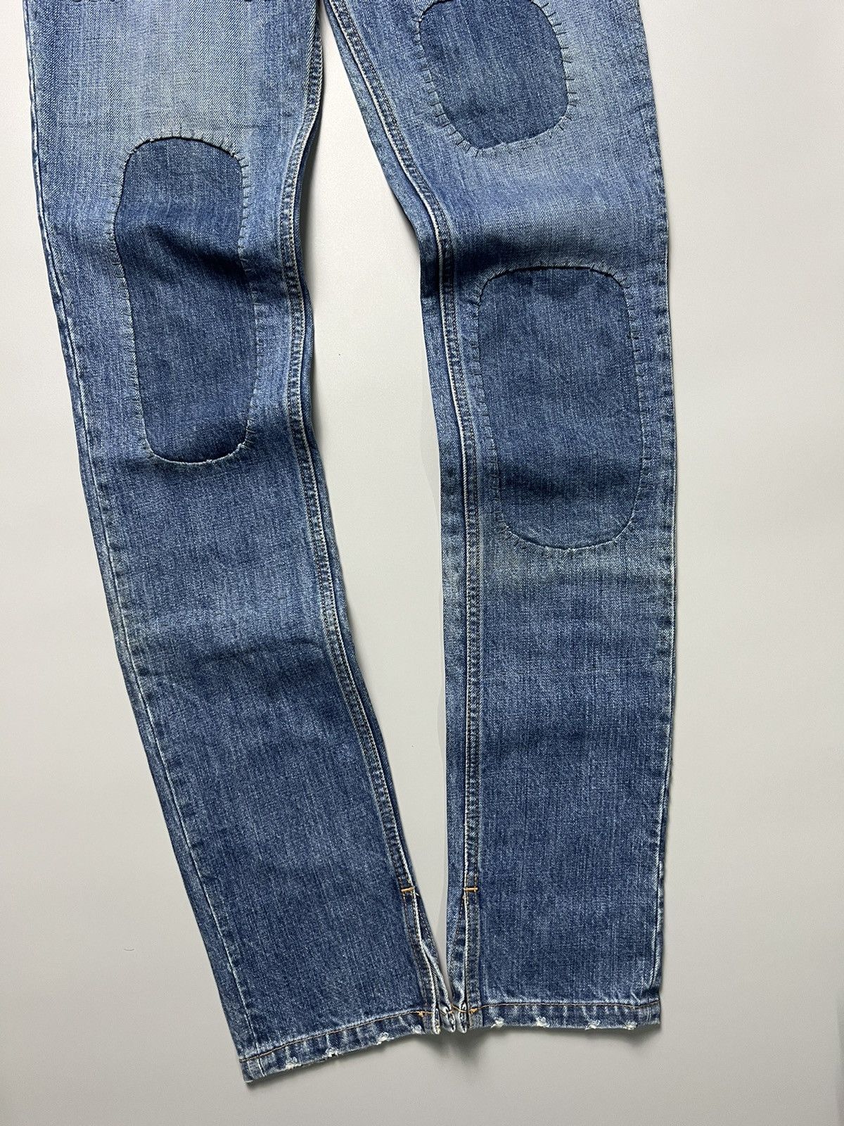 Issey Miyake × Tsumori Chisato Vintage Tsumori Chisato by IsseyMiyake Patchwork Denim Size US 30 / EU 46 - 4 Thumbnail