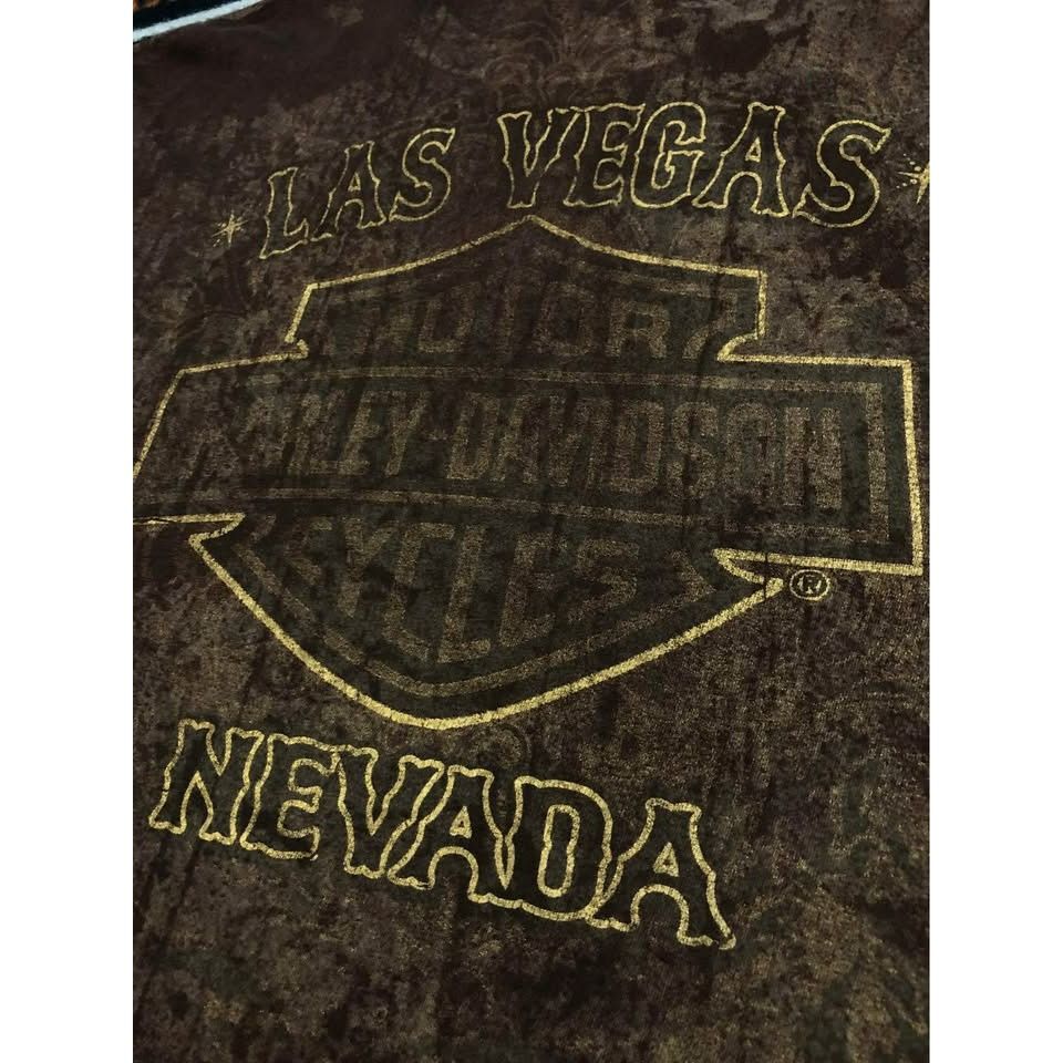Harley Davidson Harley-Davidson T-shirt Large Men, Tie Dye LAS VEGAS Size US L / EU 52-54 / 3 - 3 Thumbnail