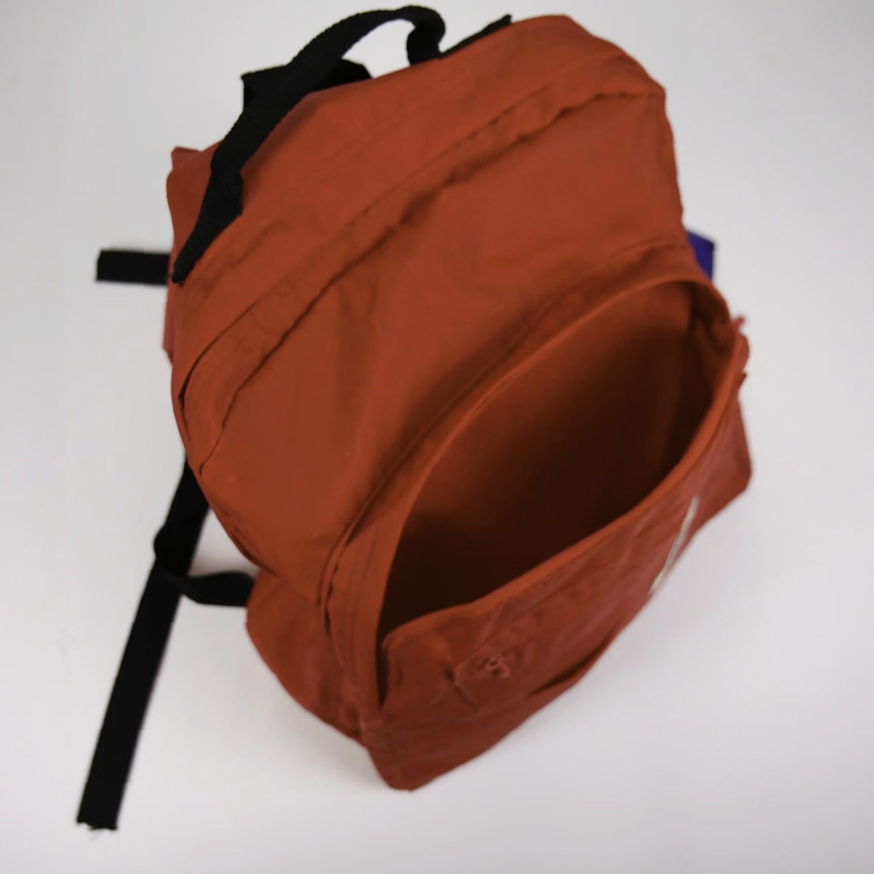 Nike Nike Backpack Mens One Size Rust Red Classic School Logo Patch Bag Italy Size ONE SIZE - 3 Thumbnail