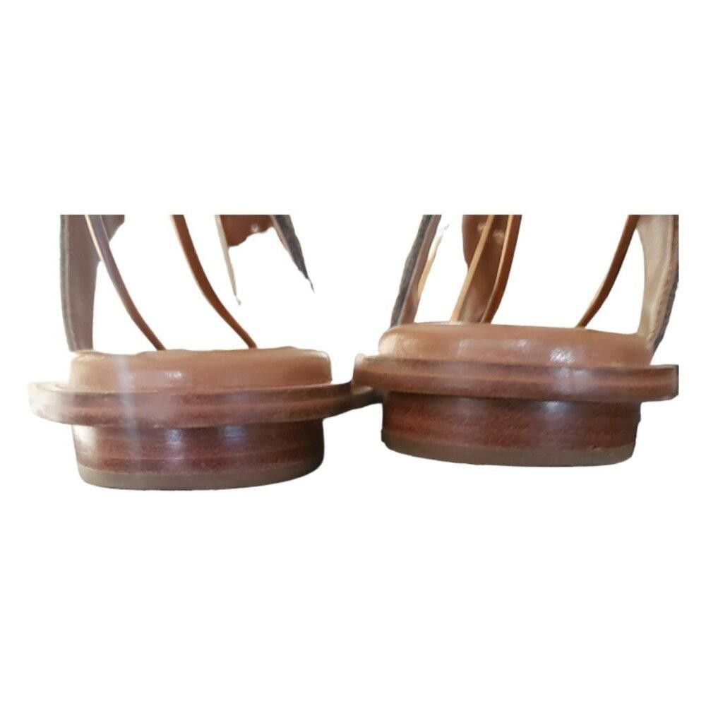 Michael Kors SH116 Michael Kors Thong Ladies Sandal Brown 7M Size US 7 / IT 37 - 4 Thumbnail