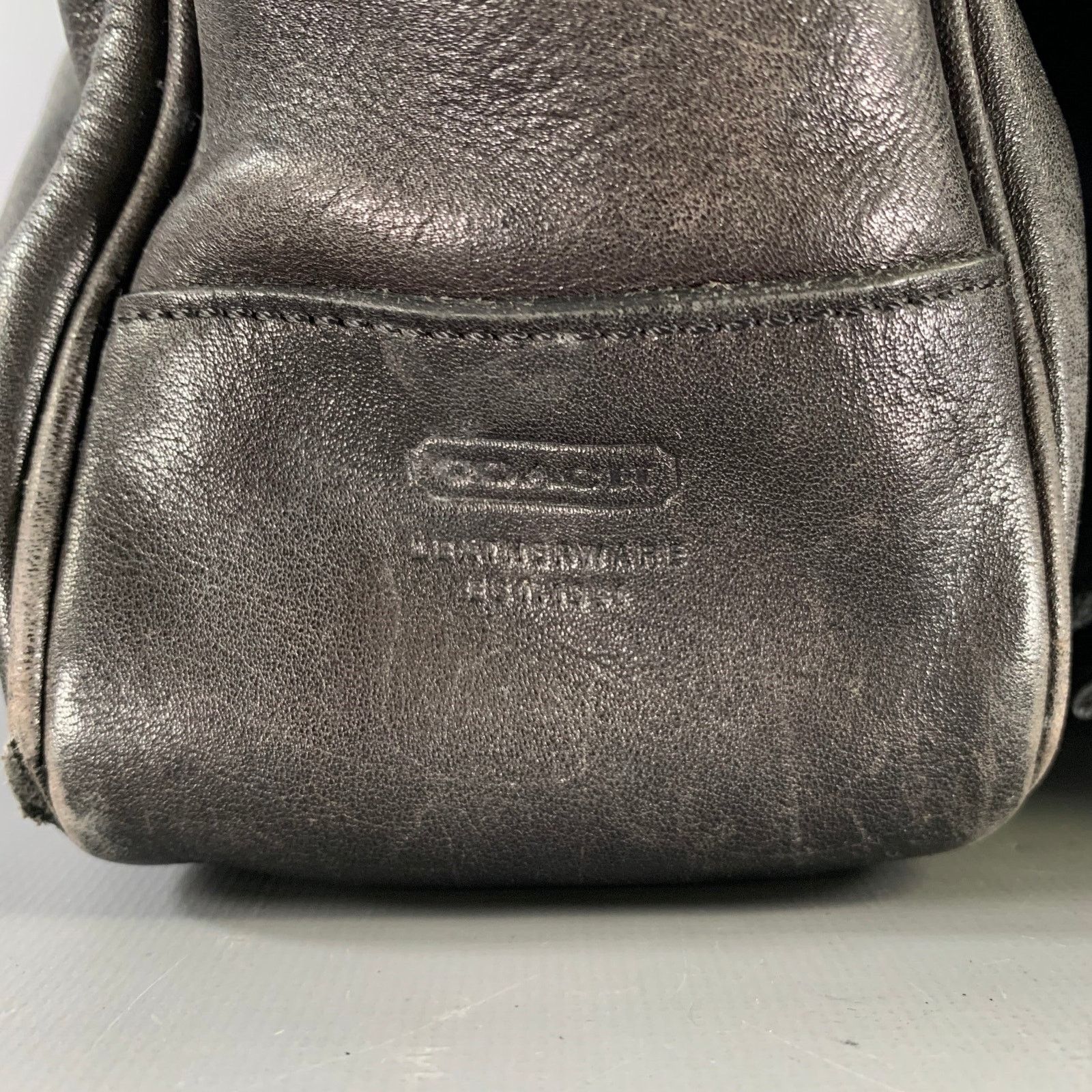 Coach COACH Black Cowhide Leather Messenger Bag Size ONE SIZE - 2 Thumbnail