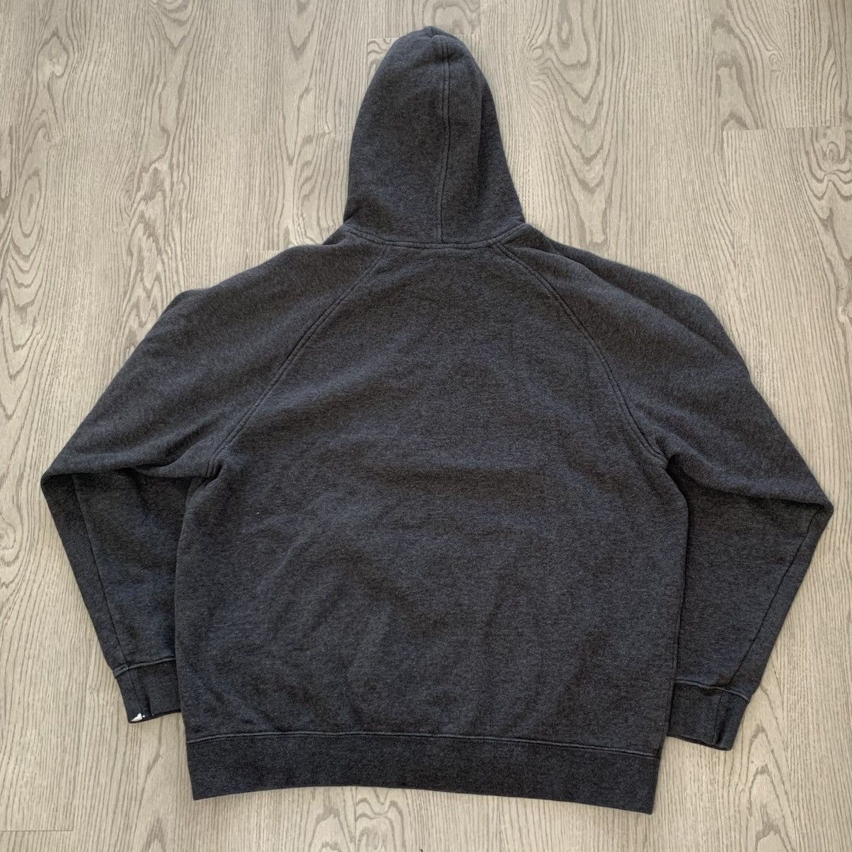 Nike × Vintage Vintage Y2K Nike Gray Pullover Hoodie Skater Streetwear Size US L / EU 52-54 / 3 - 3 Thumbnail