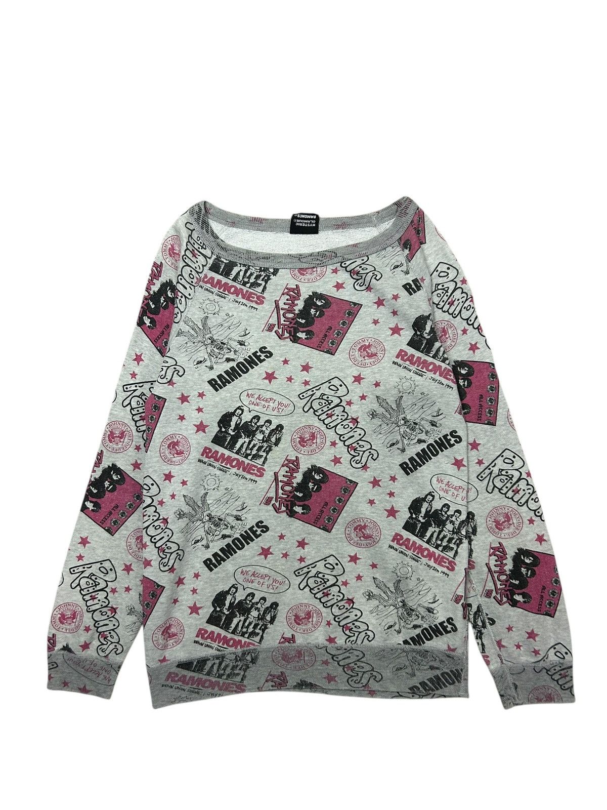 hysteric glamour x ramones fullprint