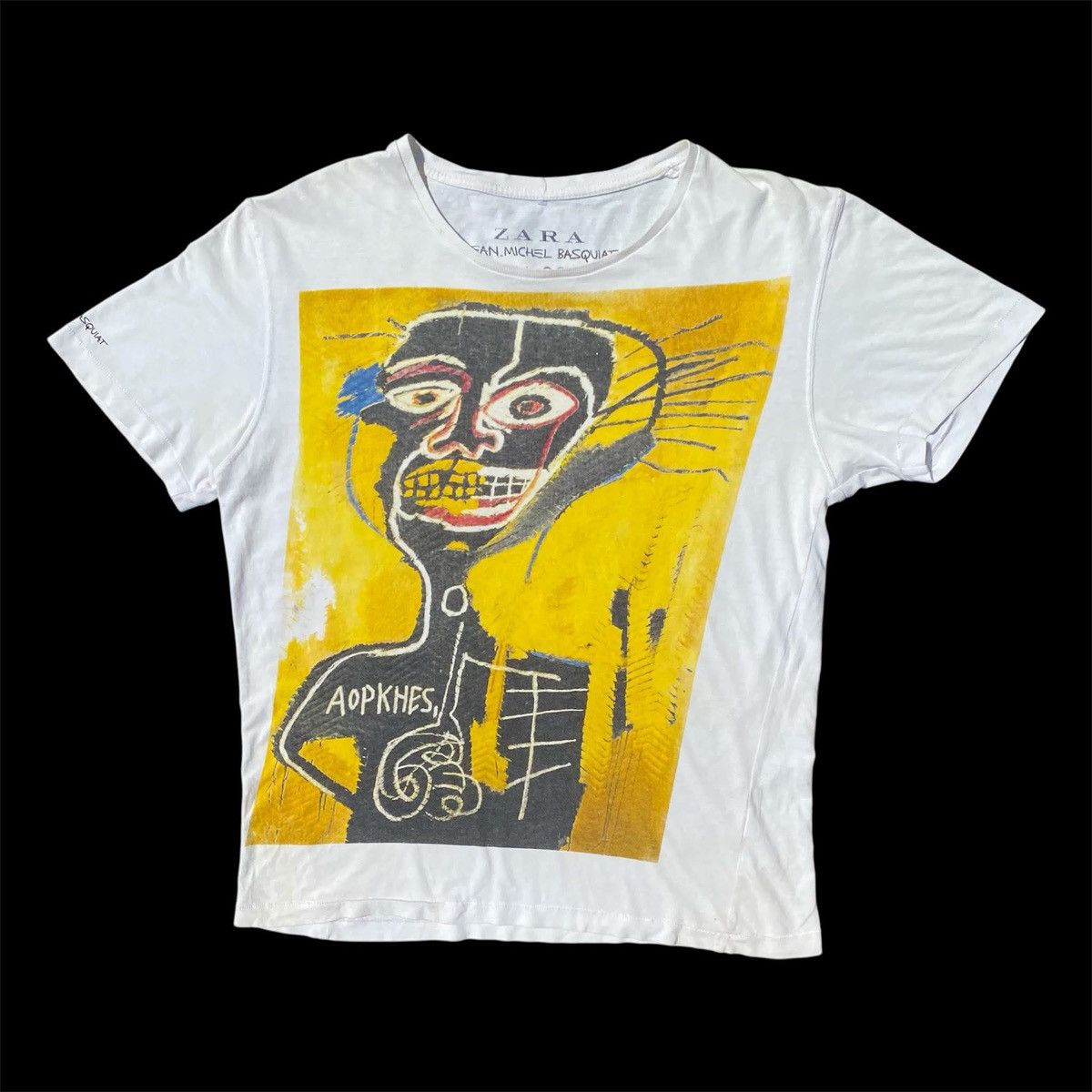Zara RARE ‼️ Jean-Michel Basquiat Size US M / EU 48-50 / 2 - 1 Thumbnail