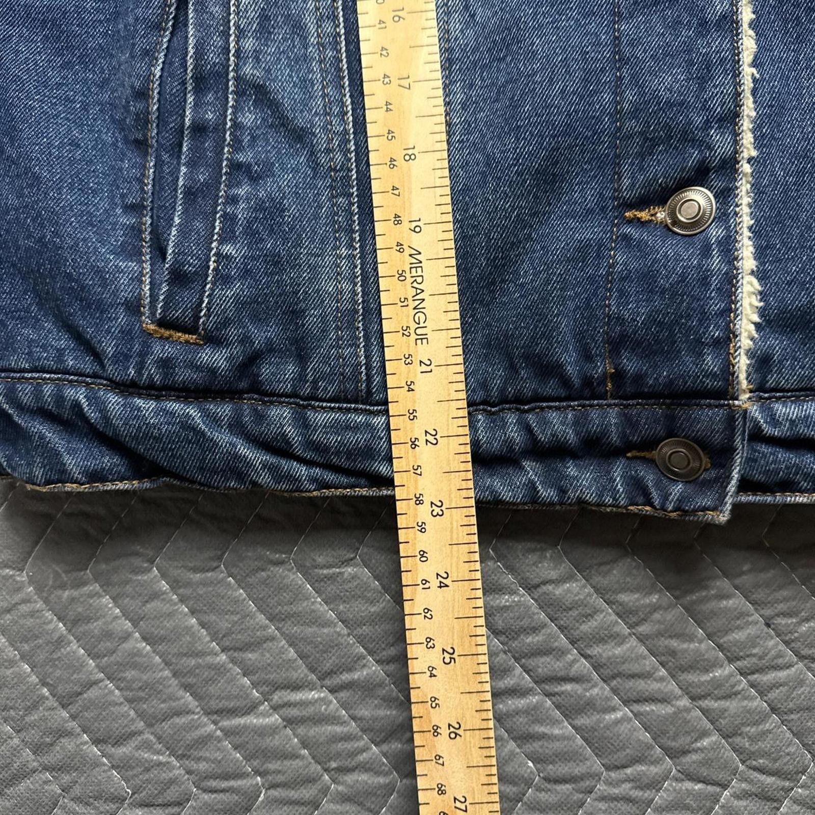 Other Suko Jeans Sherpa Lined Denim Jacket womens Medium Size M / US 6-8 / IT 42-44 - 4 Thumbnail