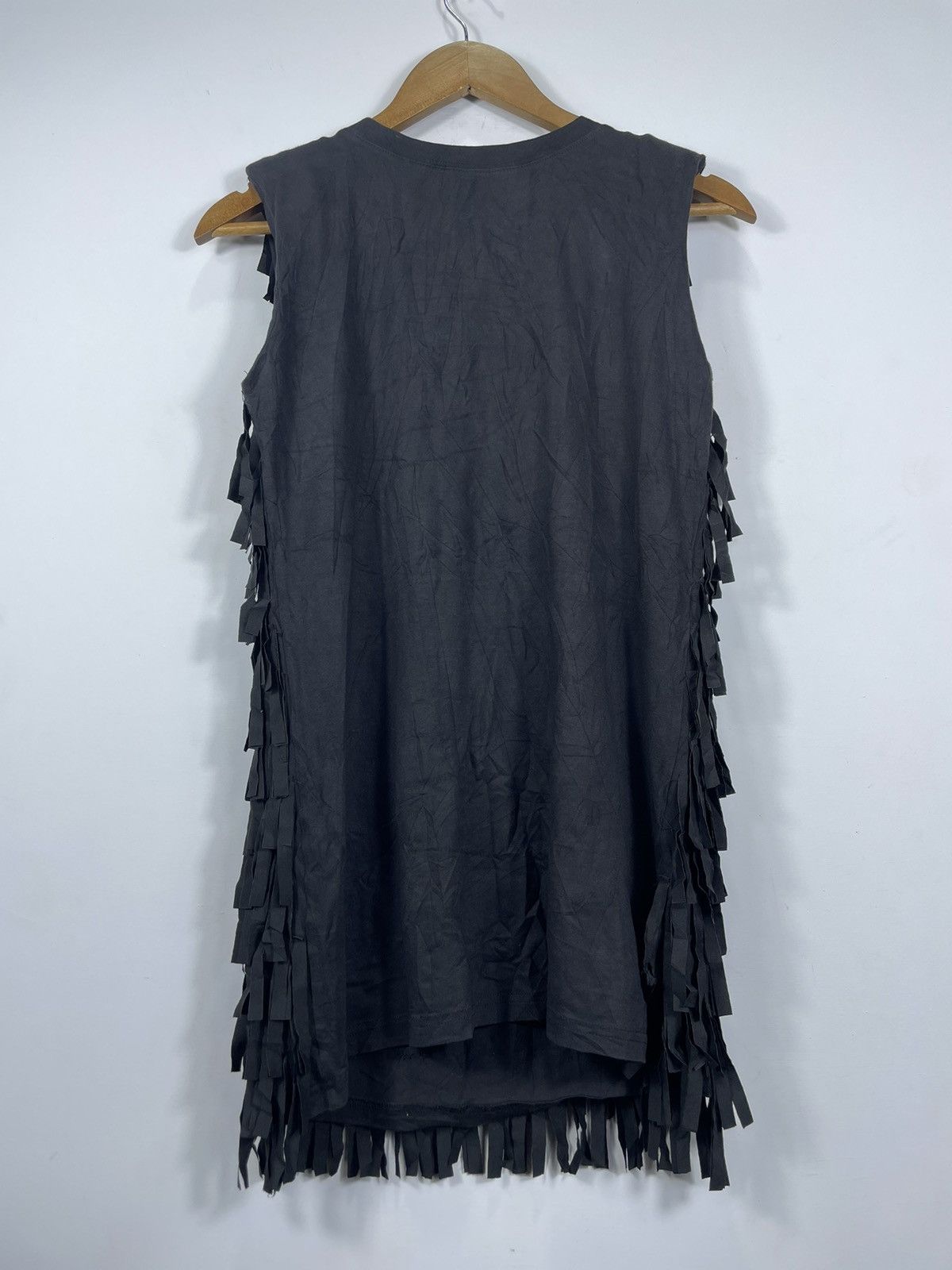 Japanese Brand The Croquis fringe tank top y2k ifsixLgb style Size US M / EU 48-50 / 2 - 3 Thumbnail