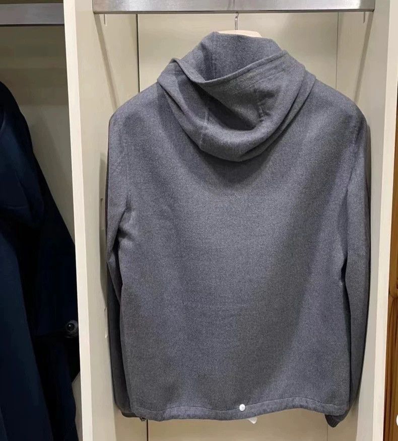Loro Piana LORO PIANA Waterproof cashmere hooded jacket double sided Size US S / EU 44-46 / 1 - 2 Thumbnail