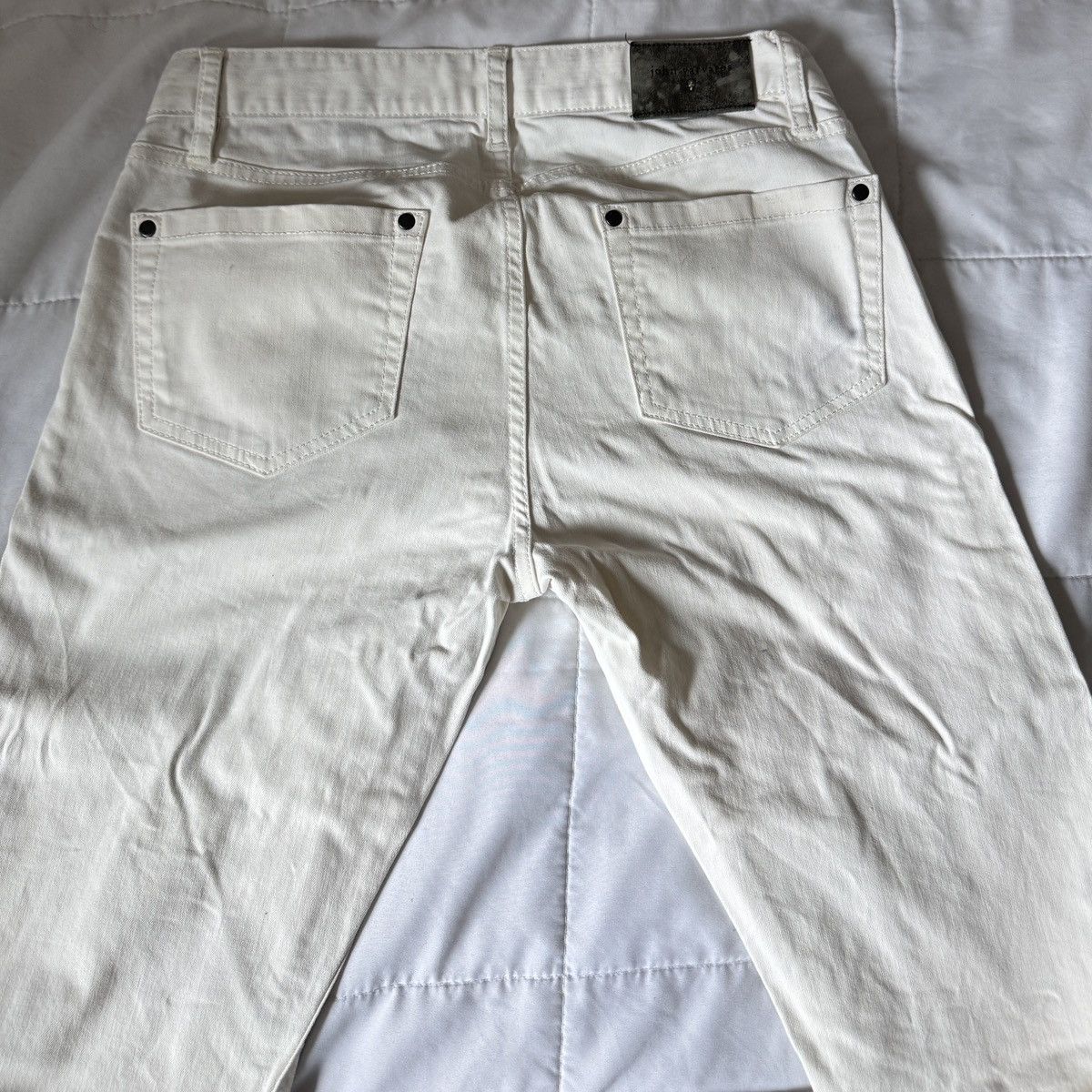 John Varvatos John Varvatos White Denim Jeans Size US 29 - 11 Thumbnail