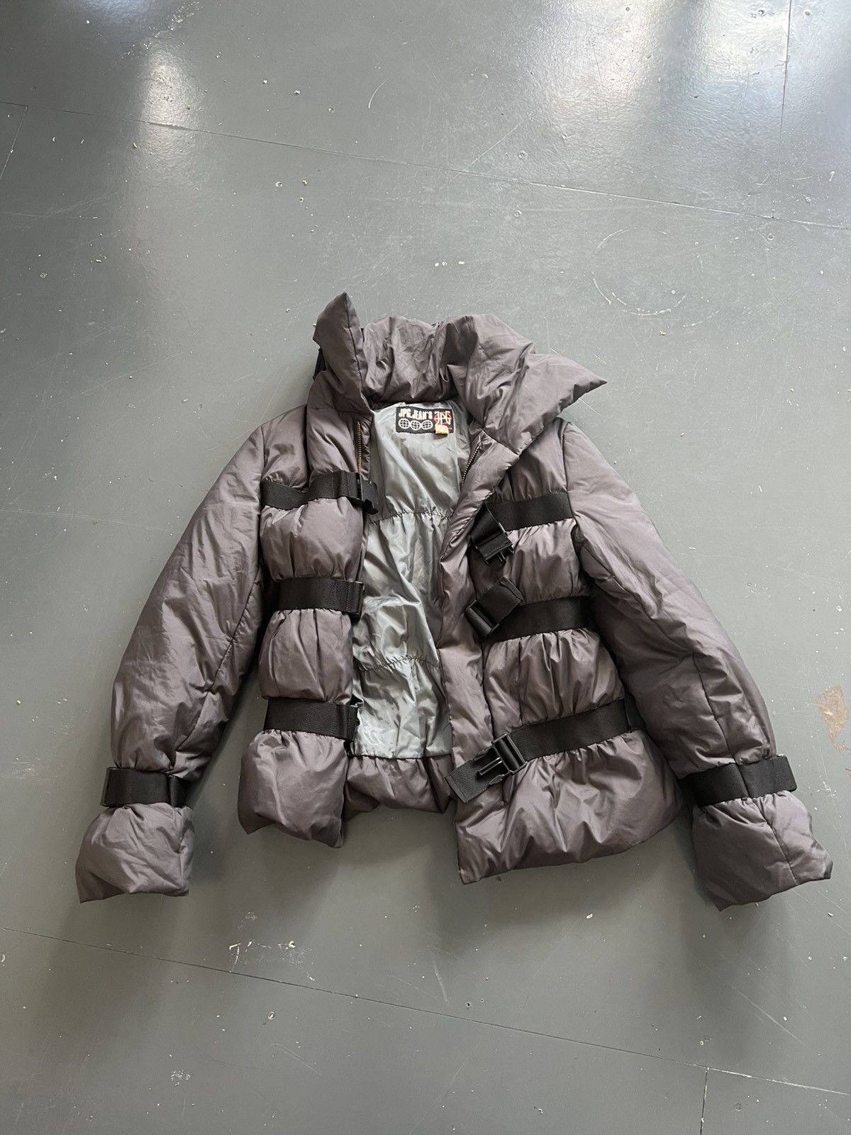 Jean Paul Gaultier JPG Bondage Puffer Down Jacket Size S / US 4 / IT 40 - 3 Thumbnail