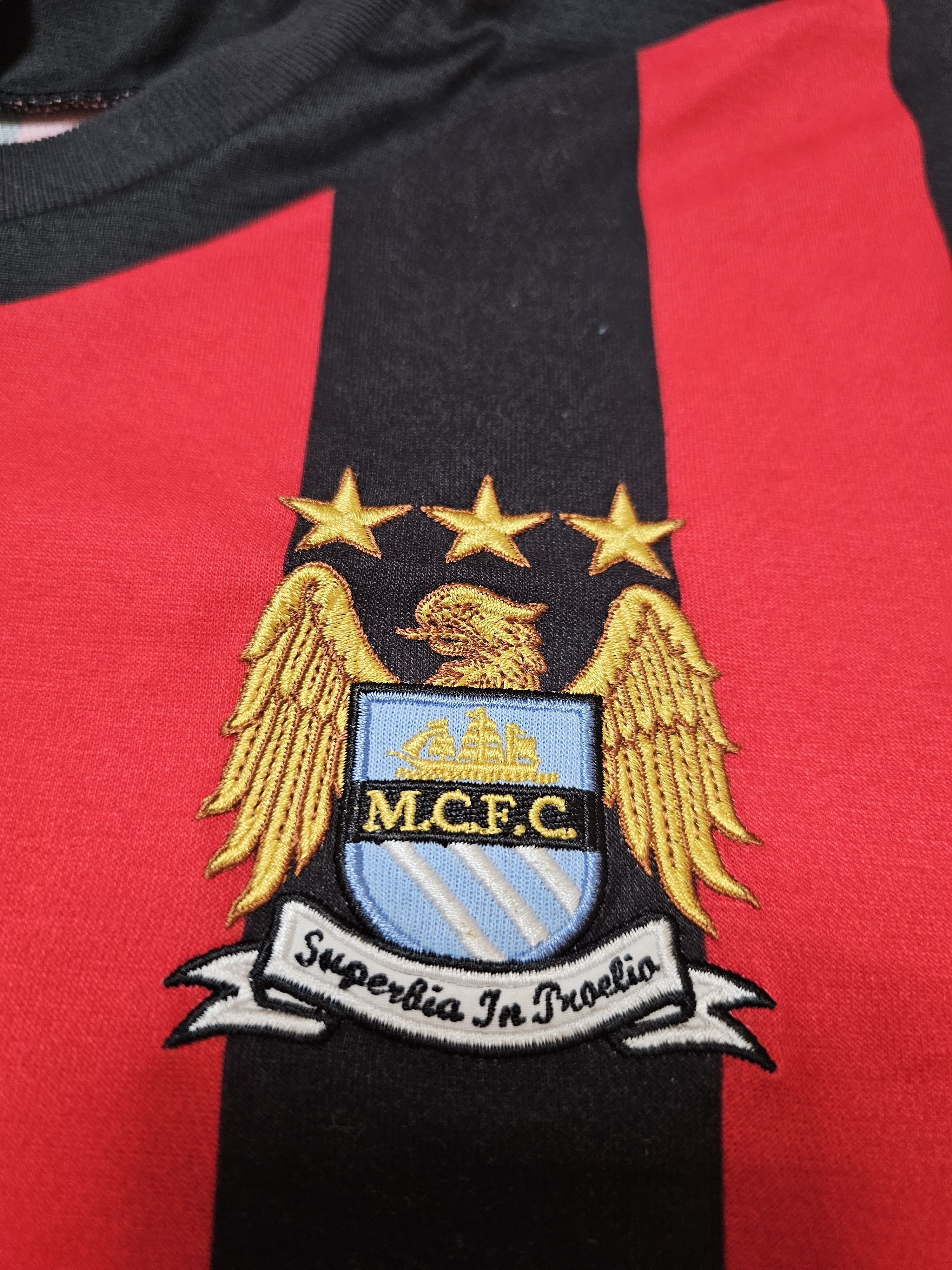 All Sport × Umbro × Vintage MANCHESTER CITY 2011 2012 AWAY FOOTBALL SHIRT SOCCER JERSEY Size US XL / EU 56 / 4 - 4 Thumbnail