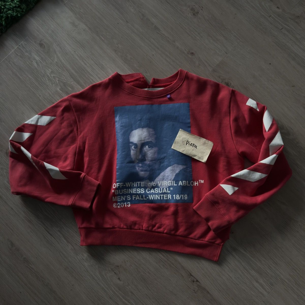 Off-White Off White Bernini Business Casual Hoodie Size US L / EU 52-54 / 3 - 1 Thumbnail
