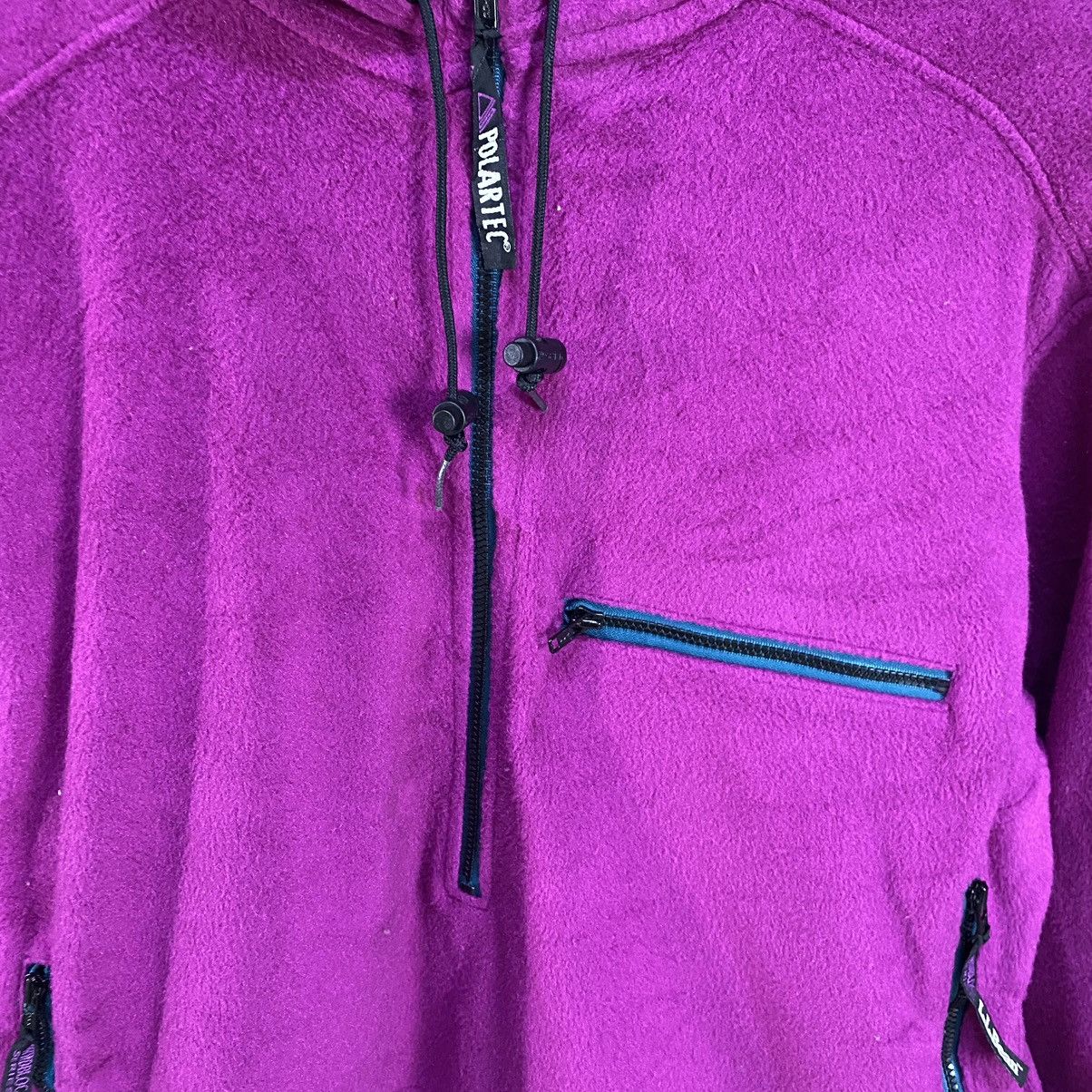 L.L. Bean × Polartec L.L Bean X Polartec magenta half zipper fleece Size XL / US 12-14 / IT 48-50 - 17 Thumbnail