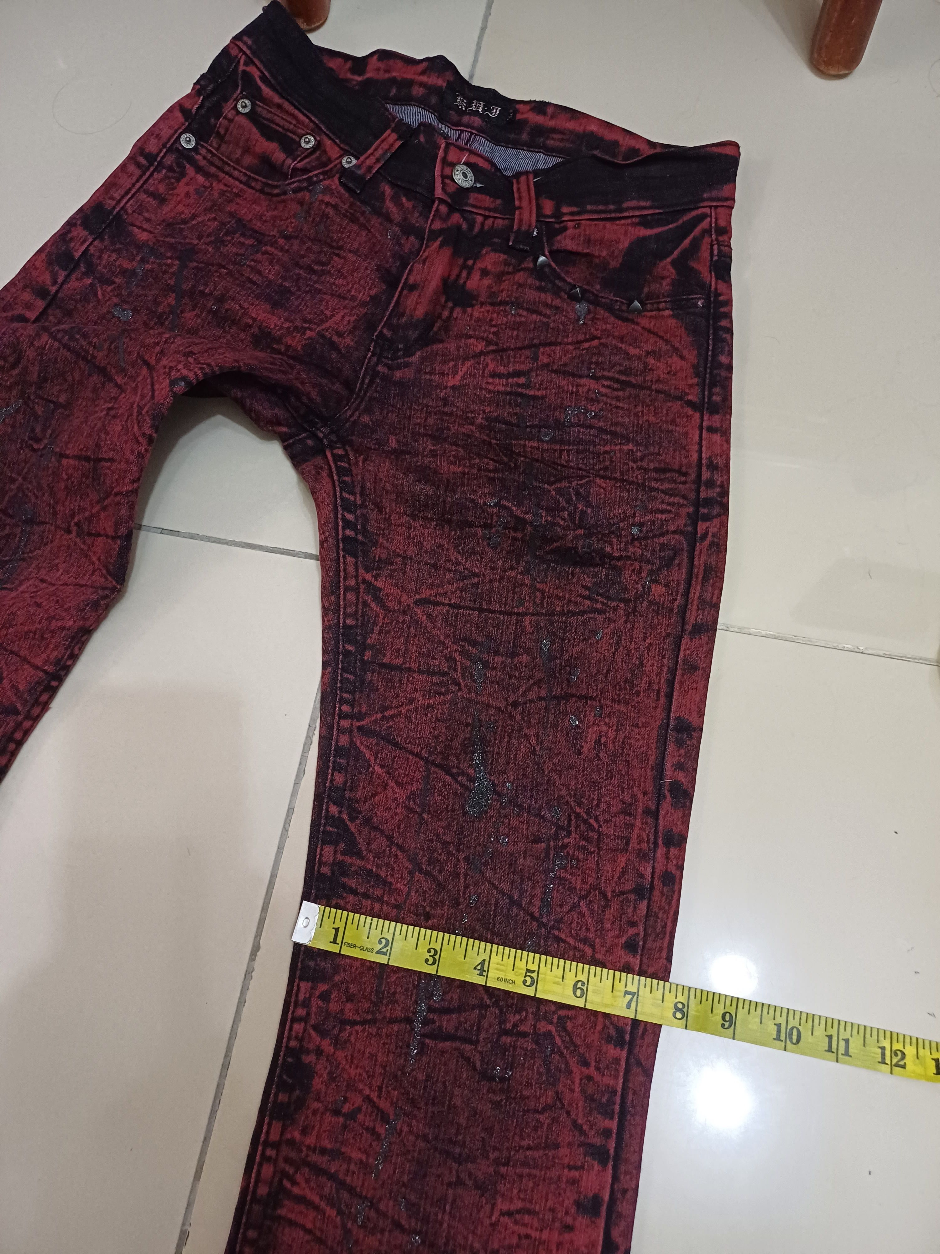 Other Crazy slim flared jeans 🔥 gothic/ punkers jeans🔥 Size US 30 / EU 46 - 16 Thumbnail