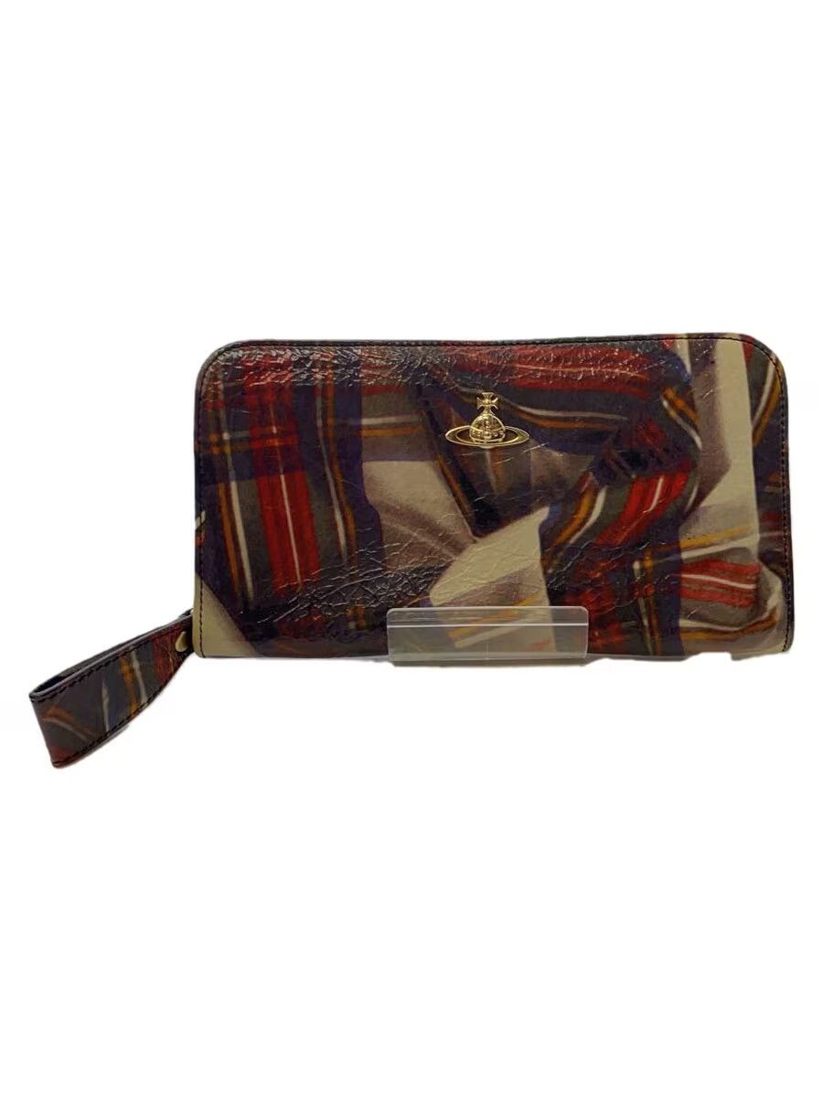 Vivienne Westwood Plaid Orb Long Wallet Size ONE SIZE - 1 Thumbnail