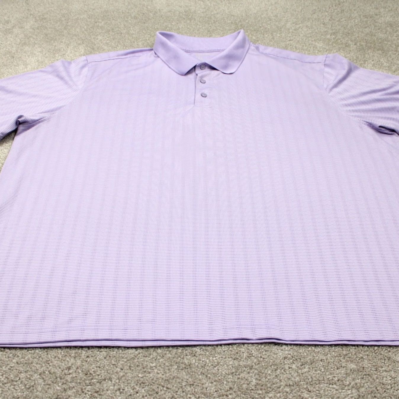 Reebok Reebok Golf Polo Shirt Men 4XL XXXXL Purple 100% Polyester Short Sleeve Pullover Size US XXL / EU 58 / 5 - 2 Thumbnail