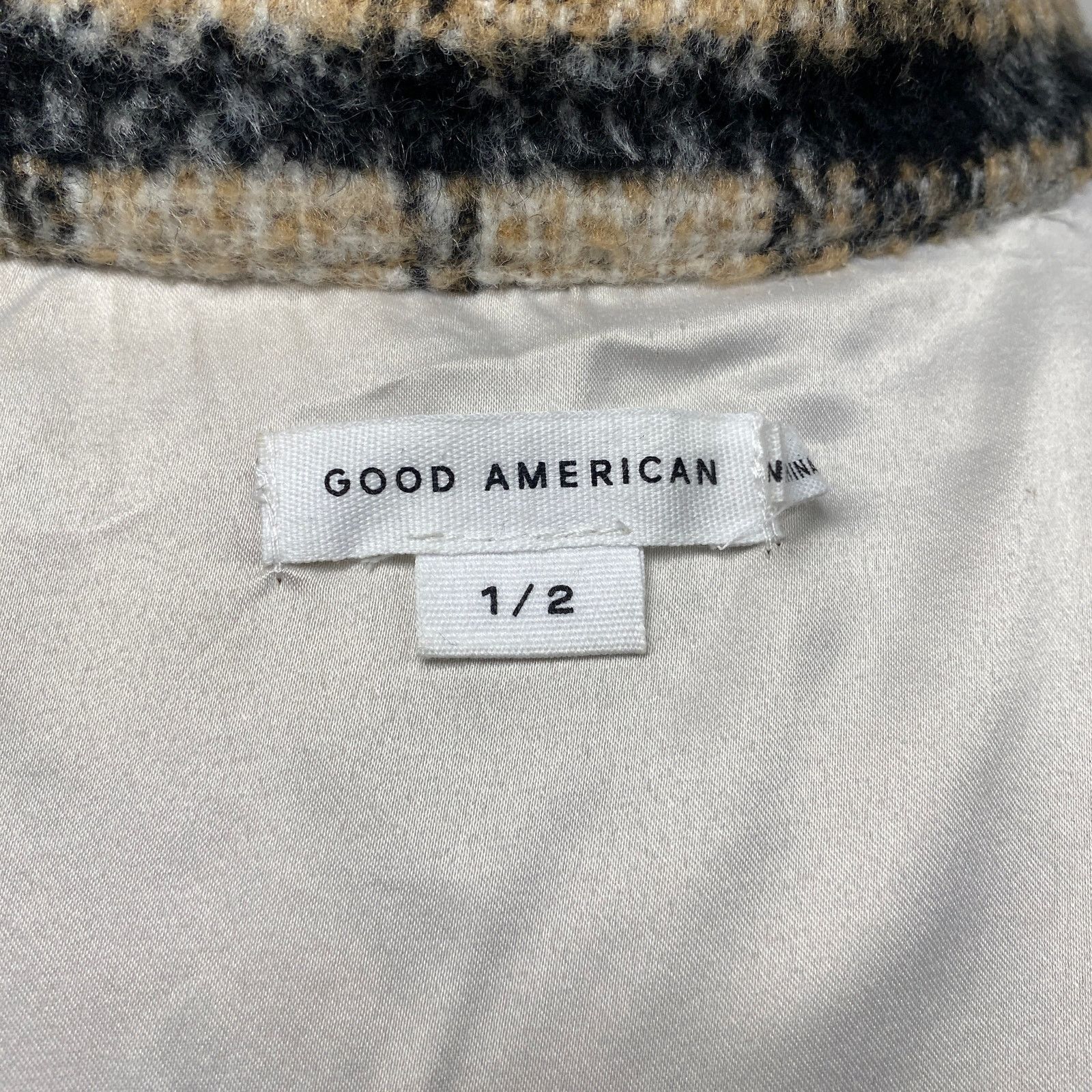 Good American Good American Plaid Oversized Boyfriend Shaket Size M / US 6-8 / IT 42-44 - 7 Thumbnail
