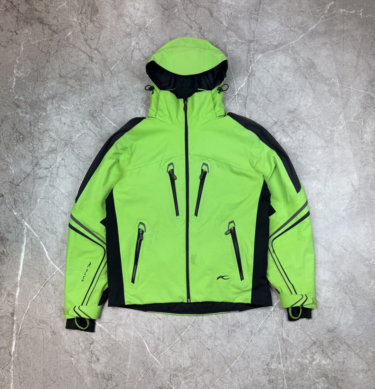 KJUS KJUS Primaloft Ski Green Jacket Hooded Waterproof Mens Sz M Size US M / EU 48-50 / 2 - 1 Thumbnail