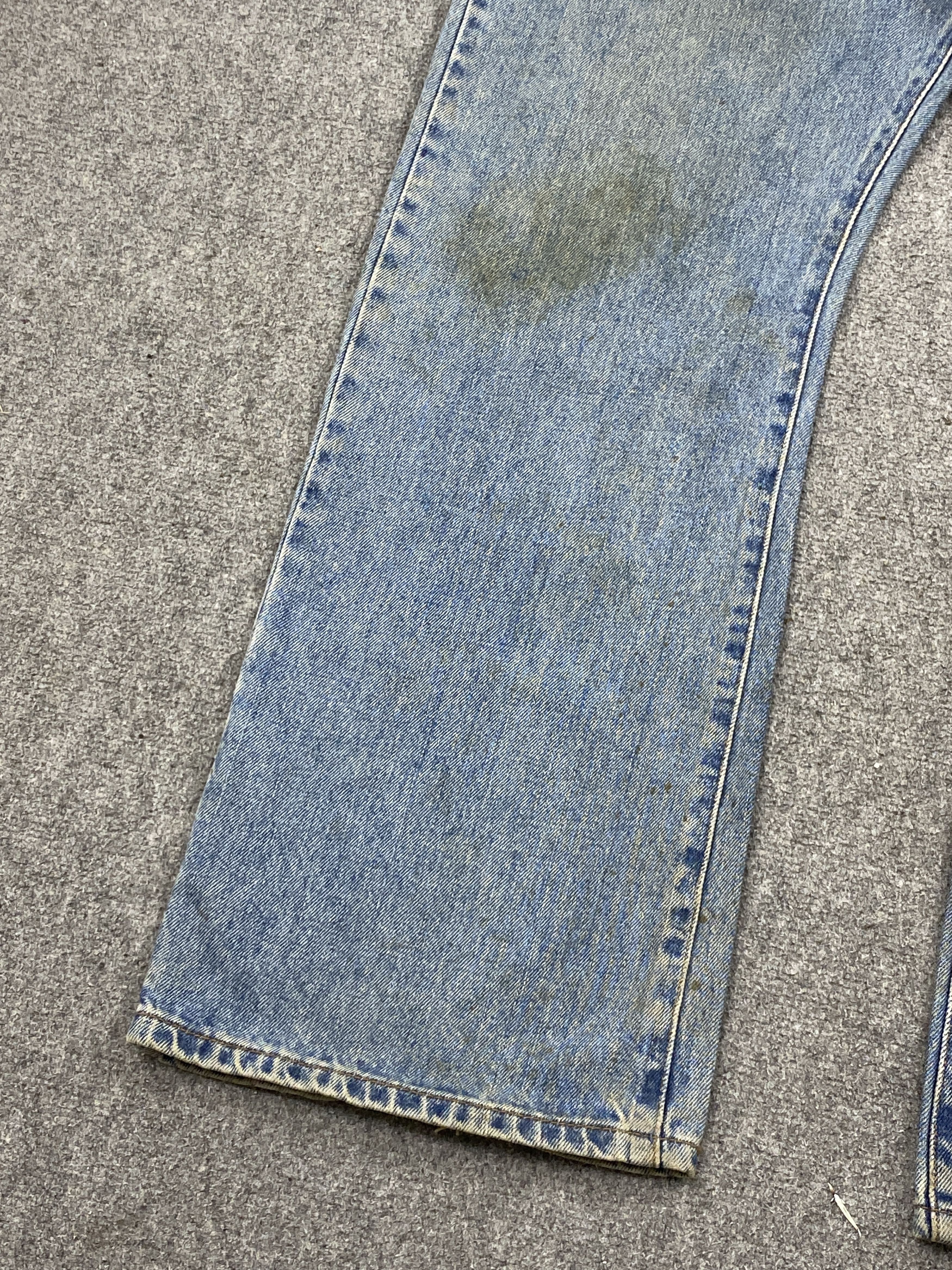 Levi's × Vintage Vintage Levis 517 Rusty Flared Dirty Jeans Size US 42 / EU 58 - 15 Thumbnail