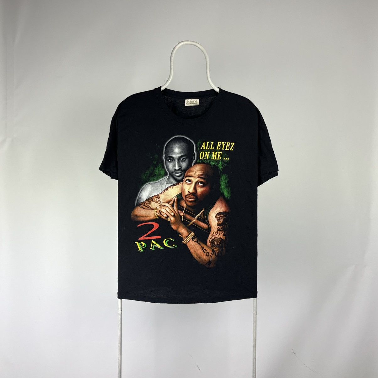 Rap Tees Vintage 2pac Tshirt reverse logo size Large Deadstock Size US L / EU 52-54 / 3 - 1 Thumbnail