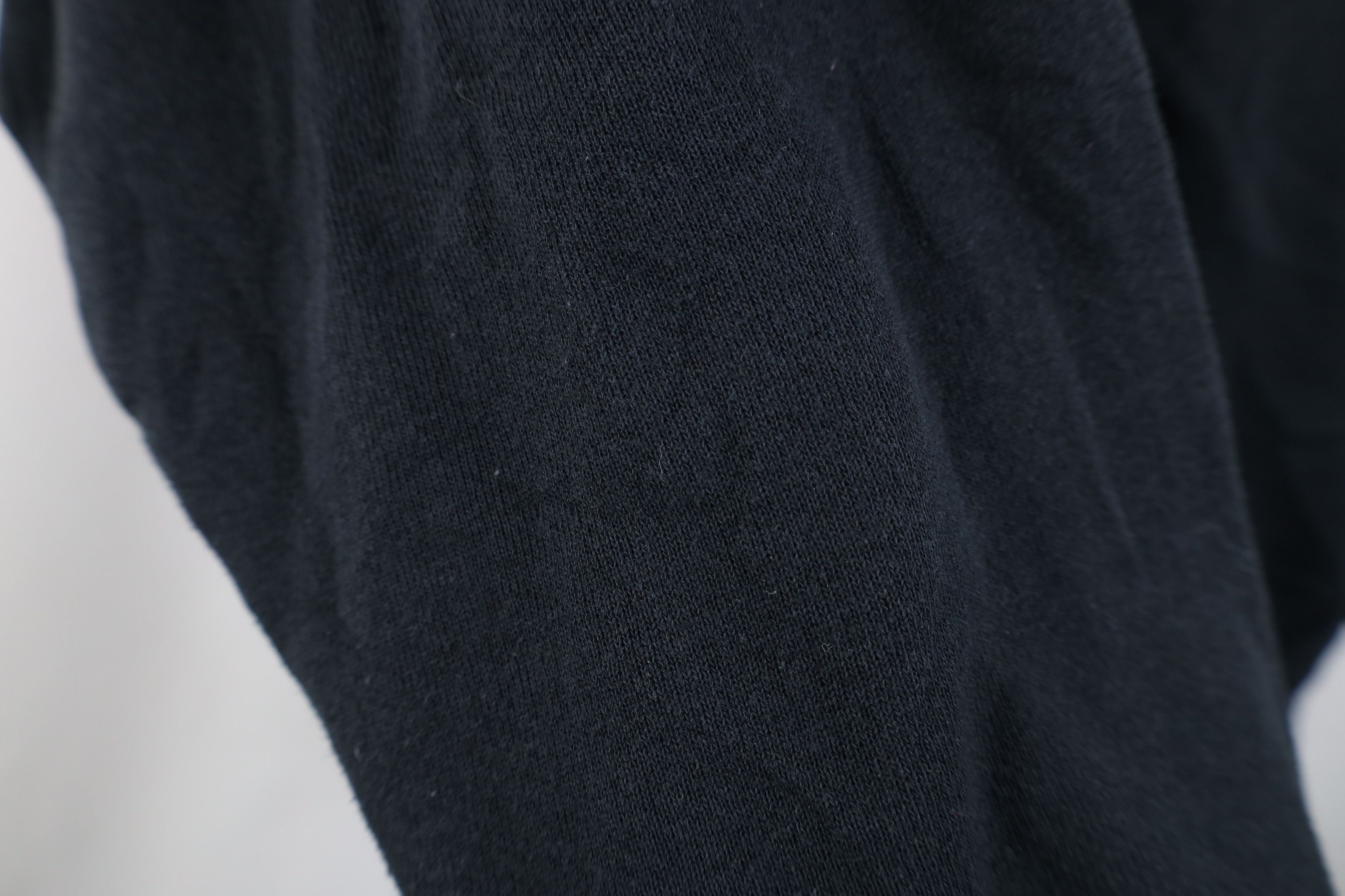 Vintage Vintage 90s Streetwear Blank Crewneck Sweatshirt Black Size US XL / EU 56 / 4 - 6 Thumbnail
