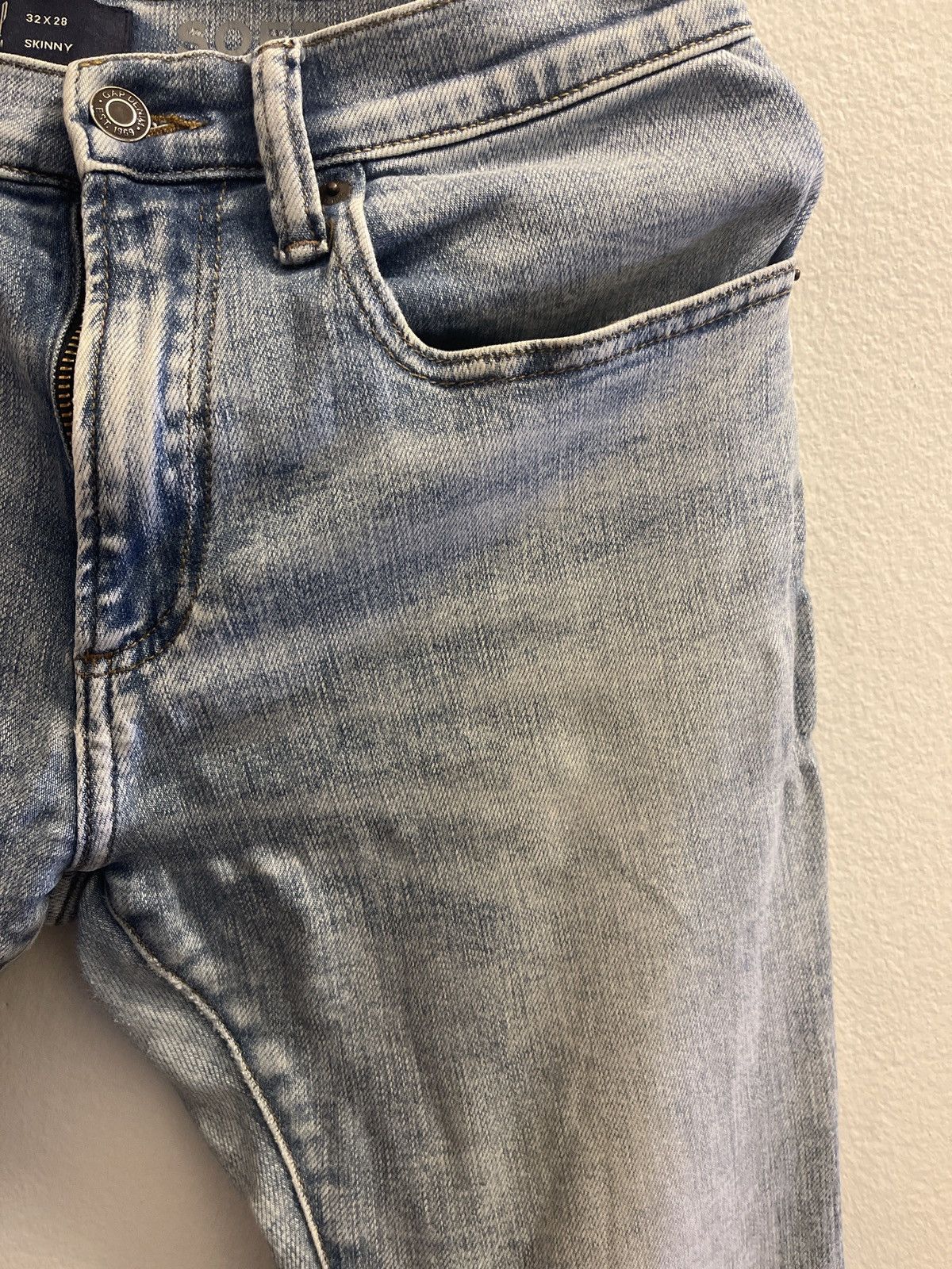 Gap Gap Soft Wear Denim Jeans 32x28 Size US 32 / EU 48 - 3 Thumbnail