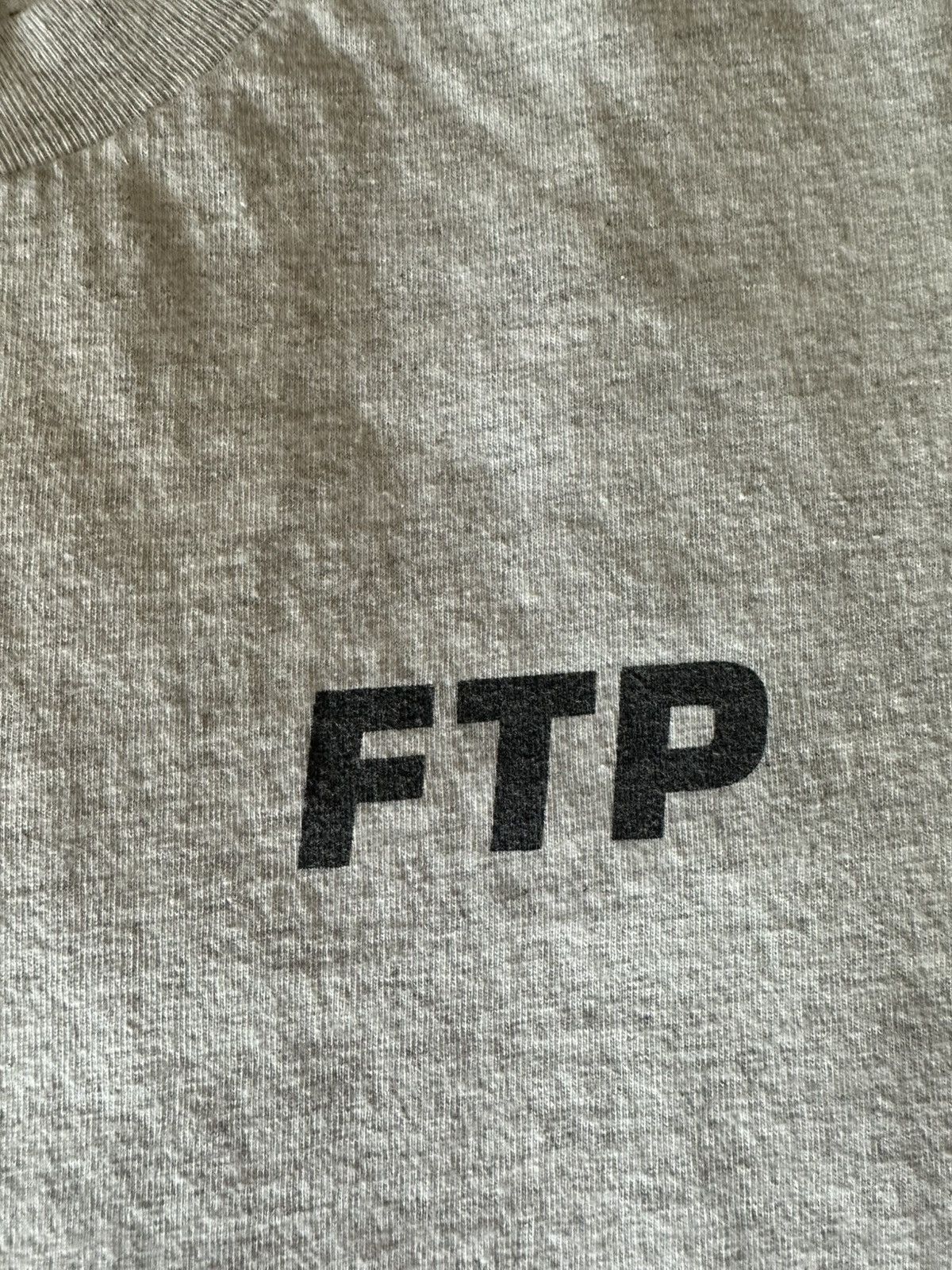 Fuck The Population FTP ASH LOGO TEE Size US L / EU 52-54 / 3 - 3 Thumbnail