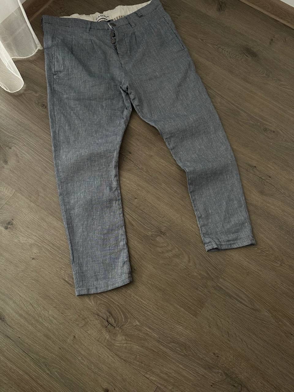 Japanese Brand × Vintage Vintage Gabba Firenze Light Blue Pants Size US 36 / EU 52 - 6 Thumbnail