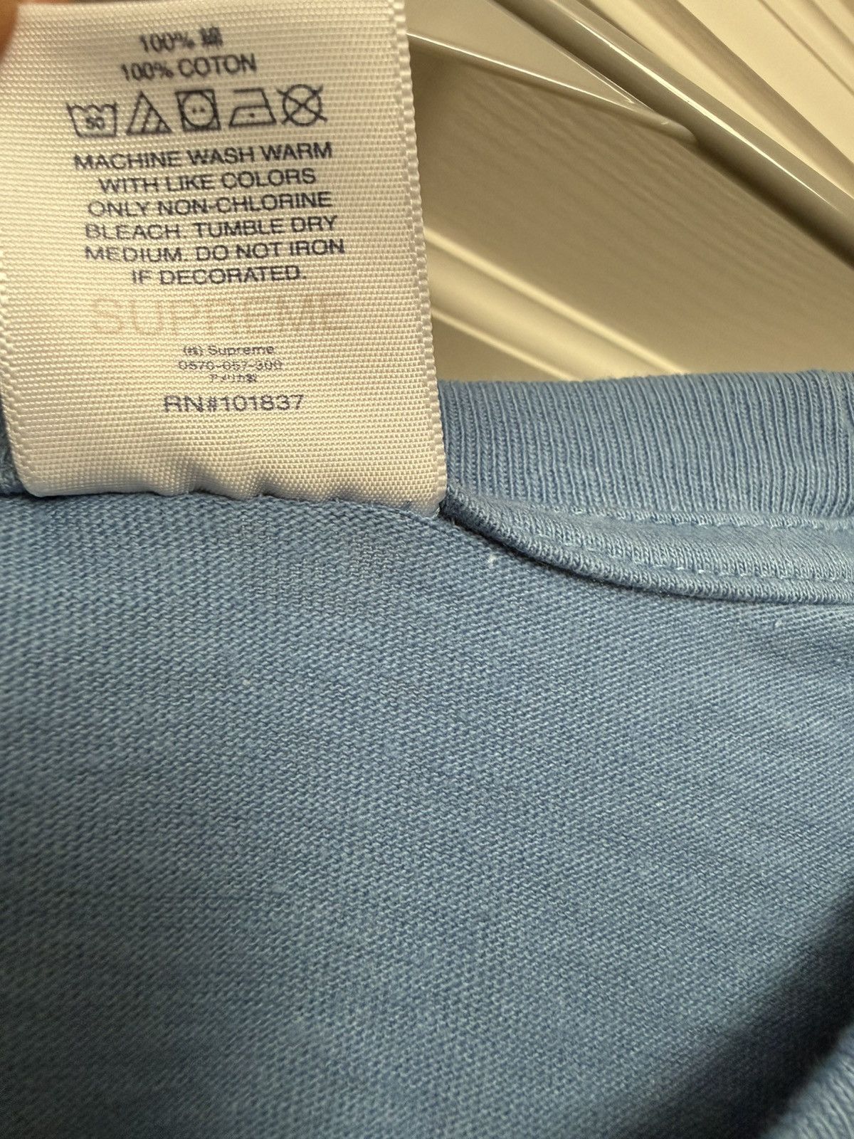 Supreme Supreme Crash Tee Size US M / EU 48-50 / 2 - 6 Thumbnail