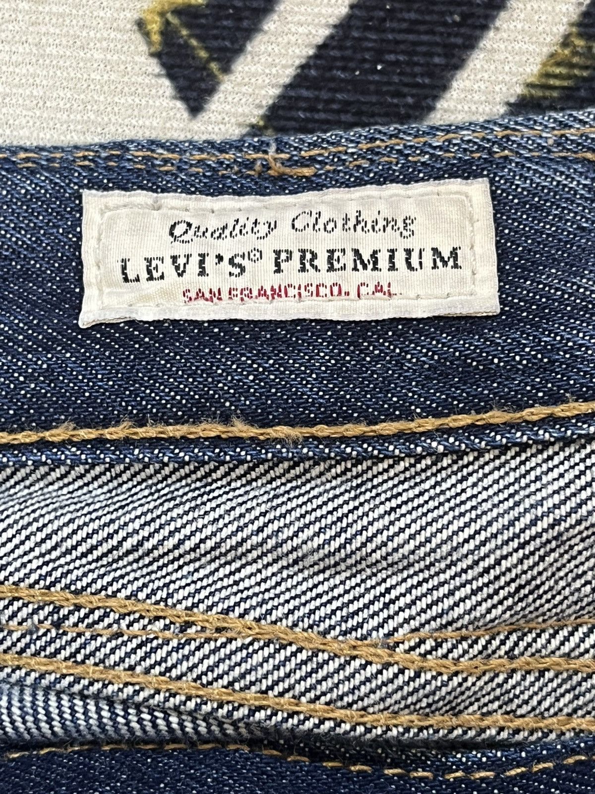 Le Grande Bleu (L.G.B.) × Levi's × Levi's Vintage Clothing Levi’s 505 Big E Selvedge Denim Size US 33 - 9 Thumbnail