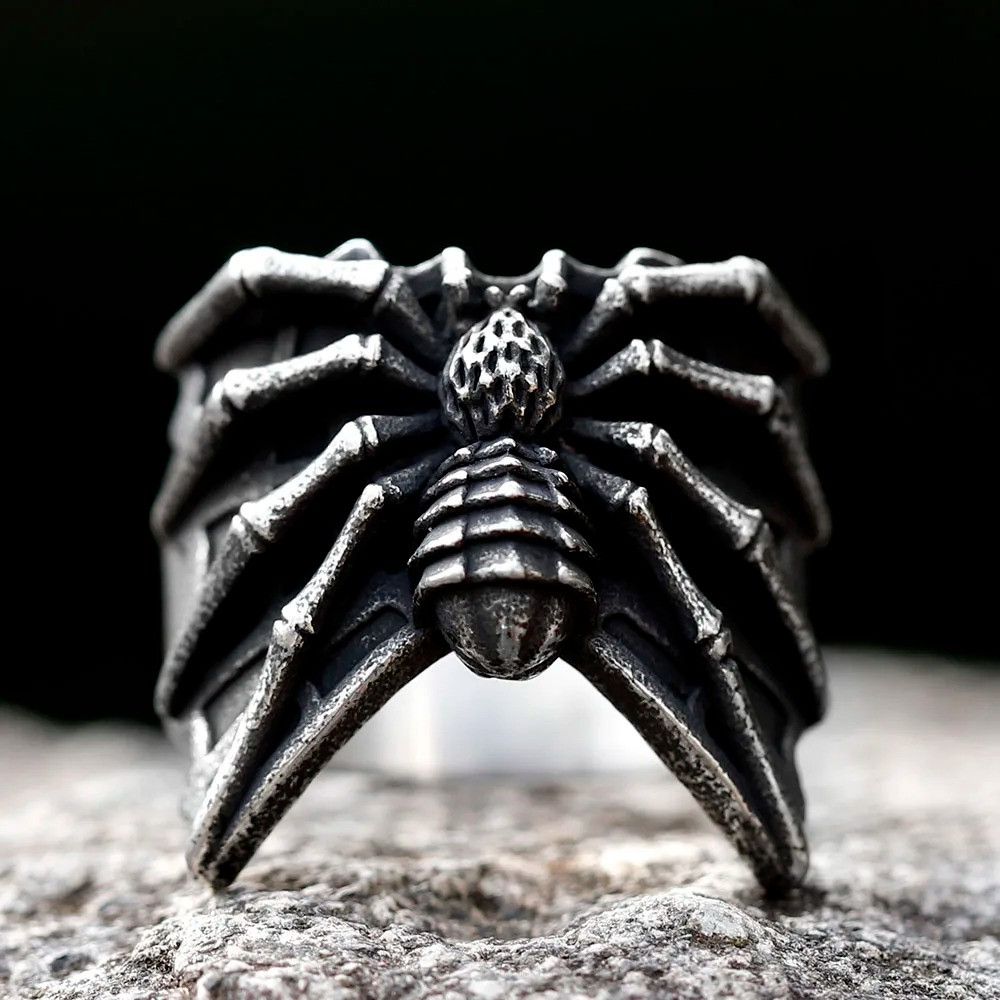 Jewelry Spider Ring Streetwear Jewelry Fashion Gift Size ONE SIZE - 7 Thumbnail