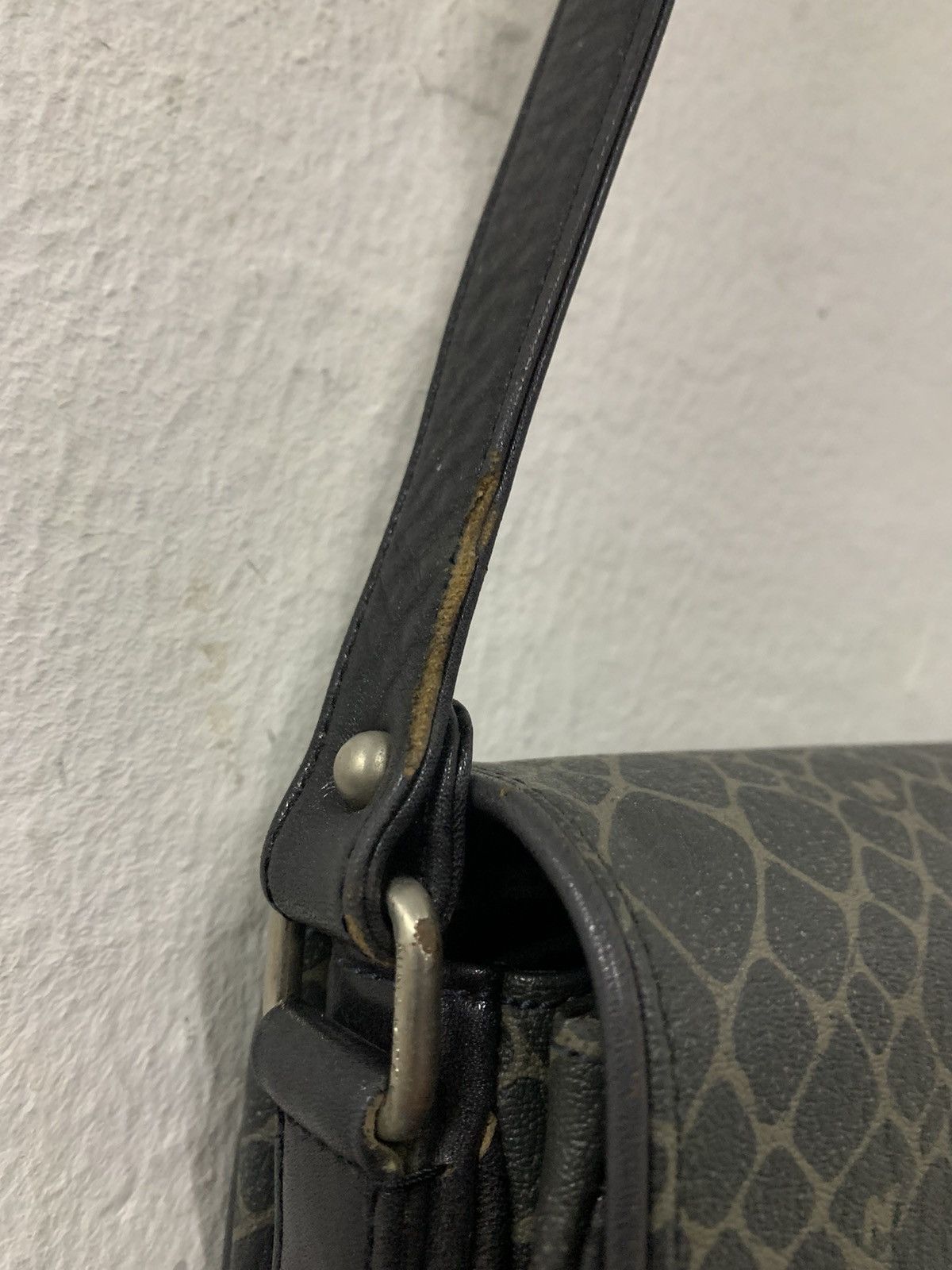 Nina Ricci × Vintage Nina Ricci Giraffe Monogram Shoulder Bag Size ONE SIZE - 6 Thumbnail