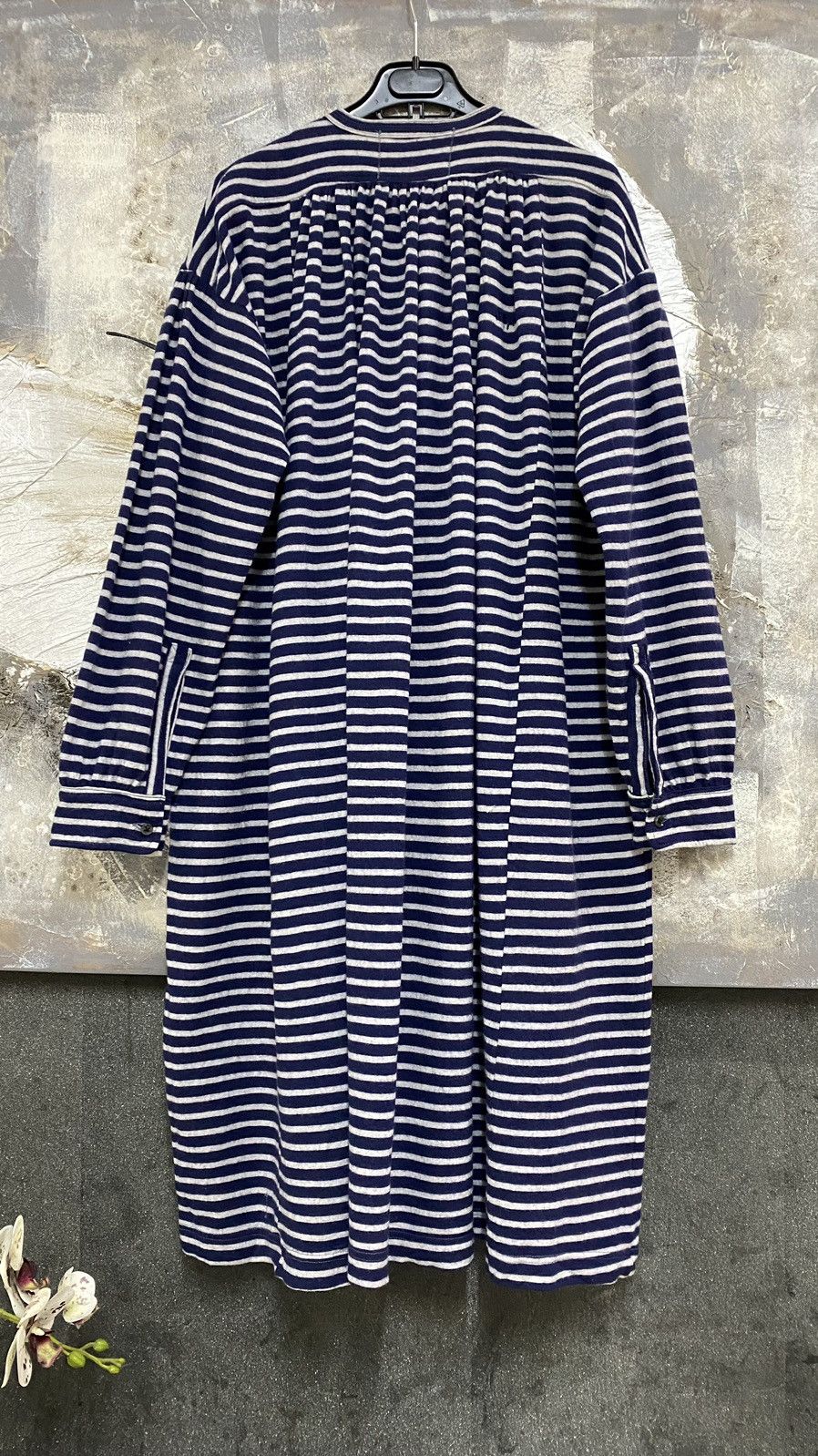 Kapital Kountry Vintage Kapital Distressed Striped Wool Dress Size ONE SIZE - 9 Thumbnail