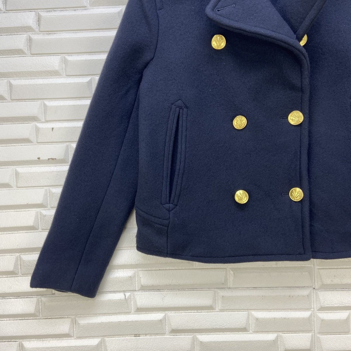 Rag & Bone Rag & Bone New York Double Breasted Virgin Wool Pea Jacket Size S / US 4 / IT 40 - 5 Thumbnail