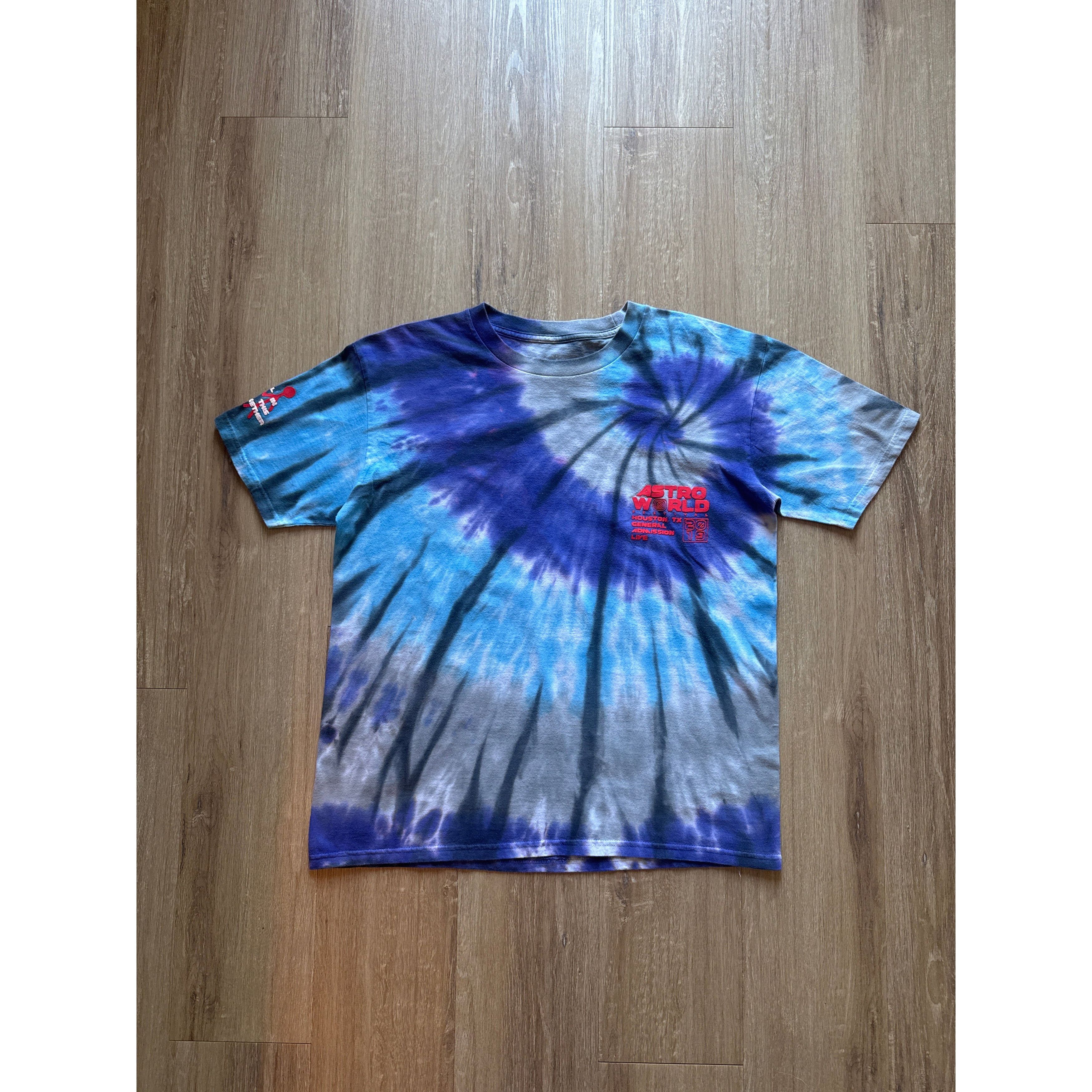 Other Travis Scott Official Souvenir Tie Dye Tee Size US XL / EU 56 / 4 - 1 Thumbnail
