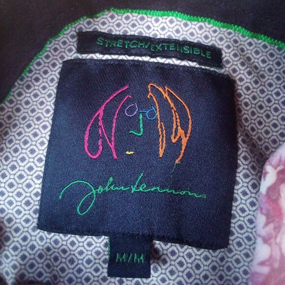 Other John Lennon Floral Flowers Button Down Shirt Size US M / EU 48-50 / 2 - 3 Thumbnail