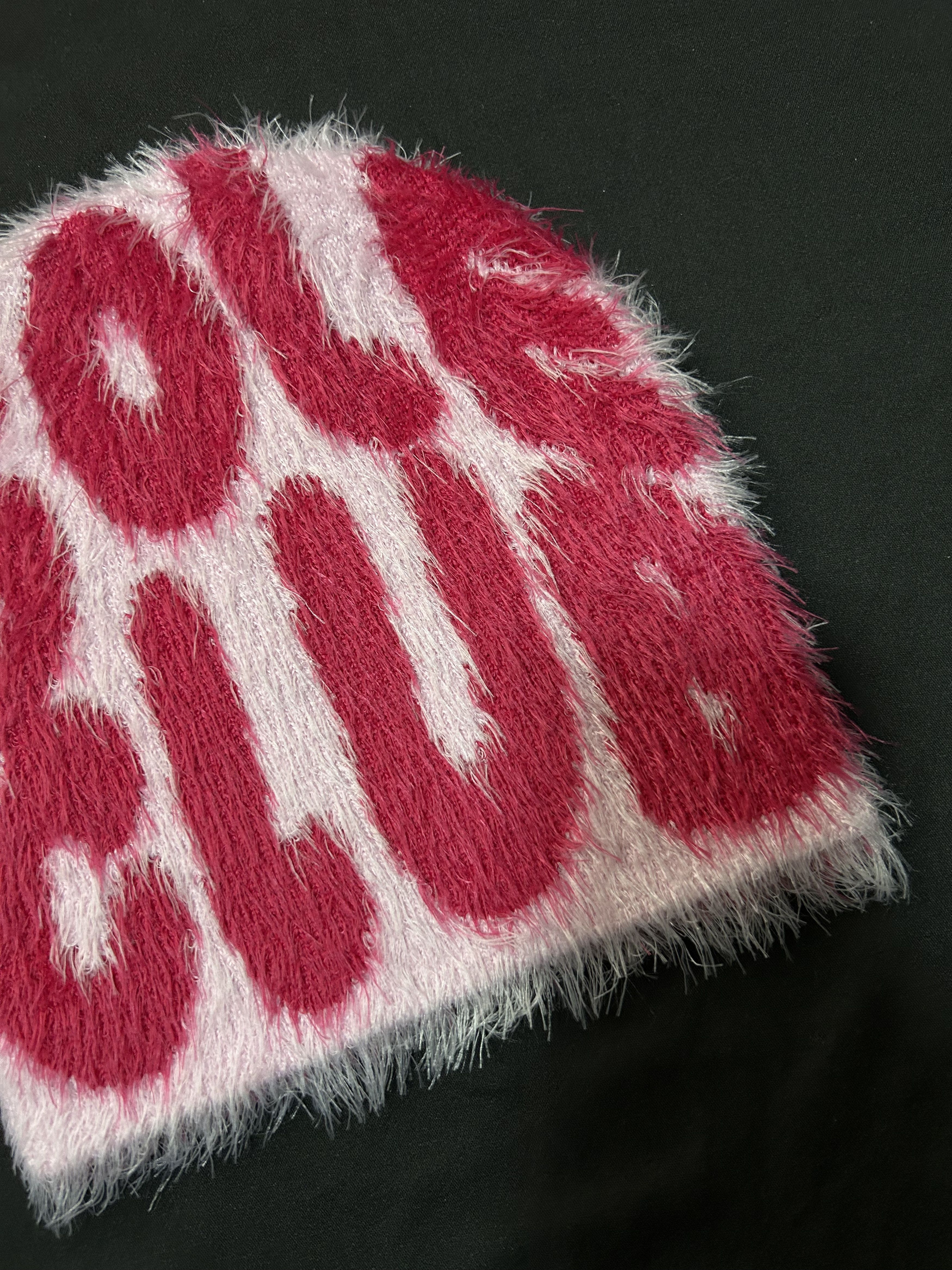 Japanese Brand Rare Sole Club Logo Mohair No Cuff Knit Beanie Hats OS Size ONE SIZE - 5 Thumbnail