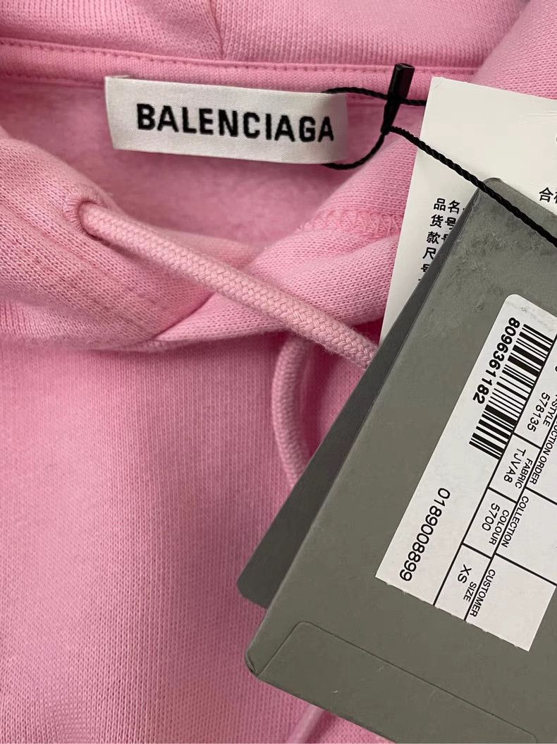 Balenciaga Balenciaga pink hoodie Size XS / US 0-2 / IT 36-38 - 5 Thumbnail