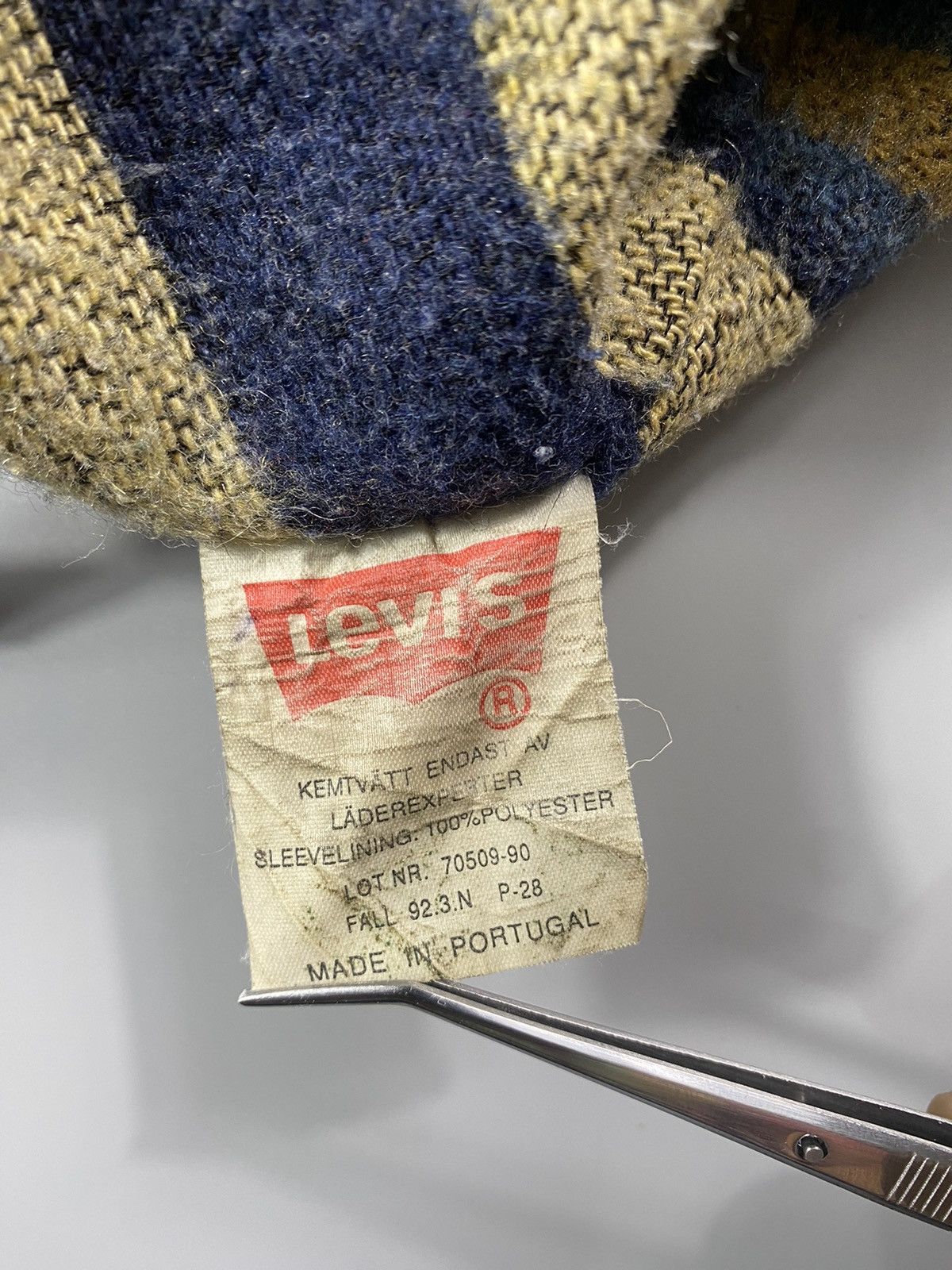 Levi's Grail! 1970s Levis Long Horn Trucker Leather Jacket Size US L / EU 52-54 / 3 - 22 Thumbnail