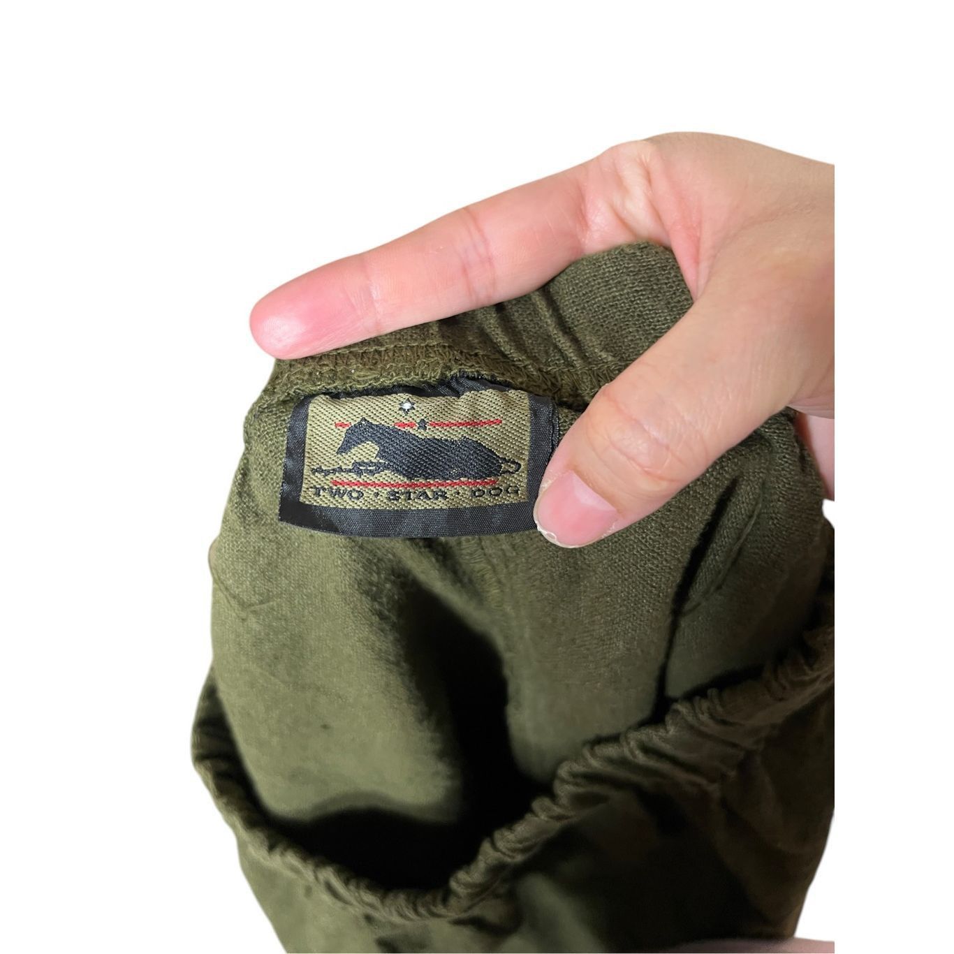 Other Vintage Two Star Dog 100% Hemp Green Maxi Skirt Size Medium Size 28" / US 6 / IT 42 - 7 Thumbnail