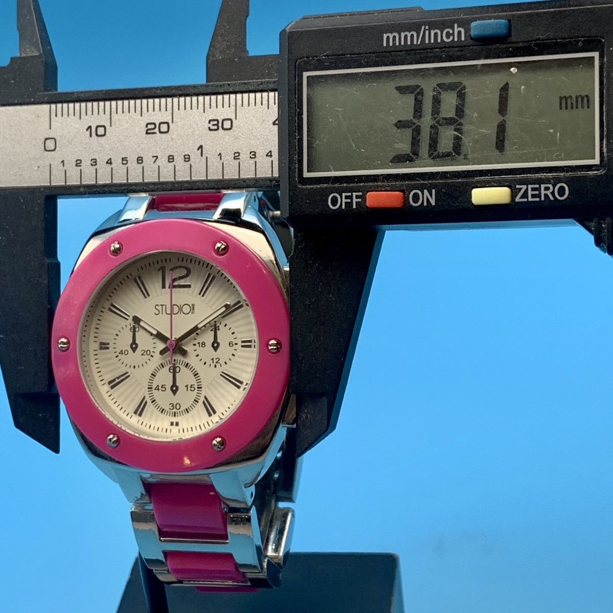 Other STUDIO TIME STD3245T Women’s Wristwatch Works New Batt Size ONE SIZE - 9 Thumbnail