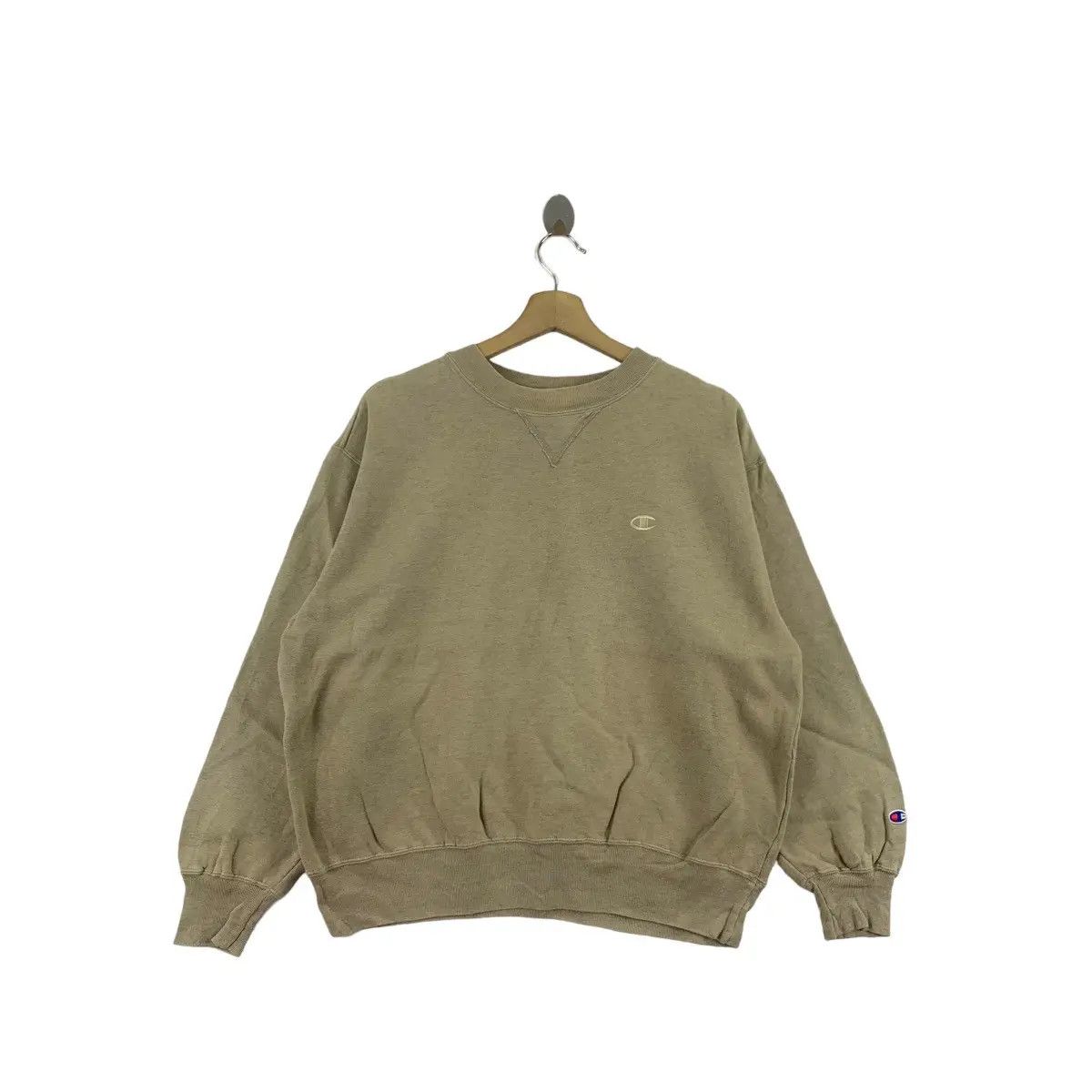Champion Vintage 90’ CHAMPION USA Embroidered Logo Sweatshirt Sweater Size M / US 6-8 / IT 42-44 - 1 Thumbnail
