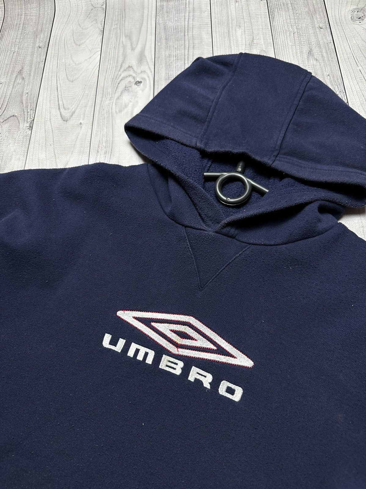 Umbro × Vintage Vintage Umbro fleece hoodie size XL logo Size US XL / EU 56 / 4 - 5 Thumbnail