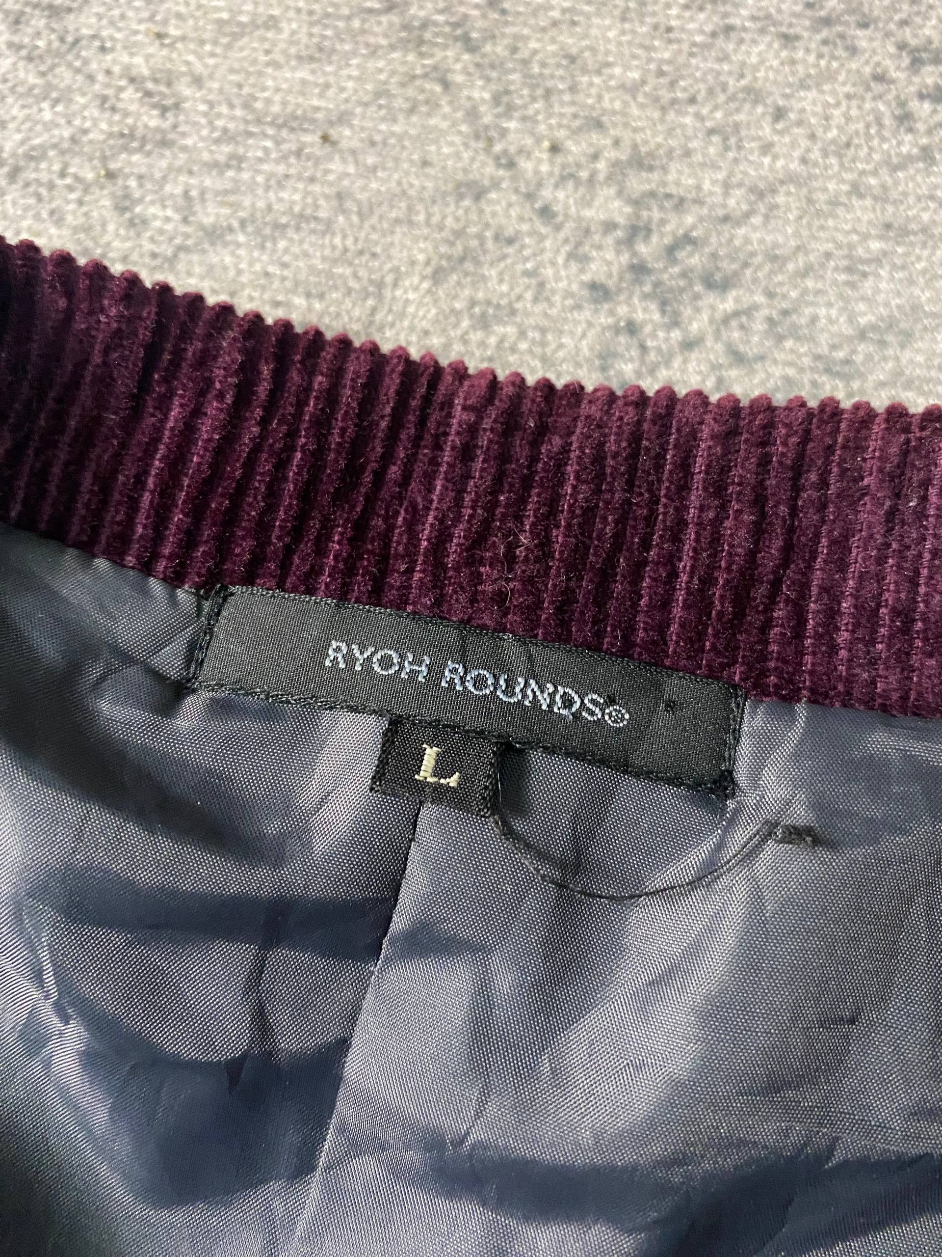 Porter Ryoh Rounds Porter Artisanal Raw Edge Punk Style Blazer Size 40R - 4 Thumbnail