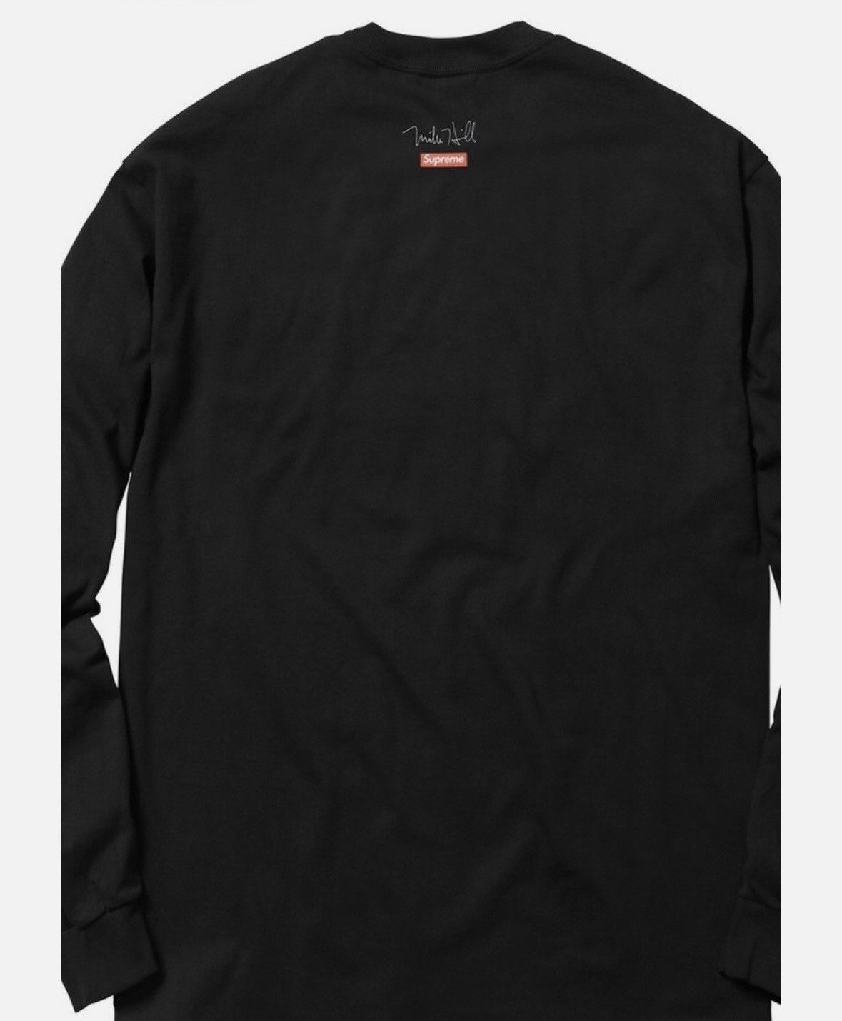 NEW Supreme Mike Hill Snake Trap L/S Tee Black XL SS17