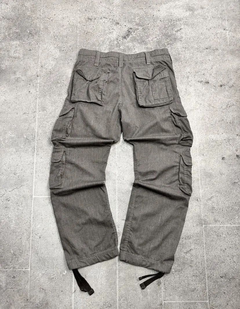 14th Addiction × Japanese Brand × Le Grande Bleu (L.G.B.) Junya Watanabe Style G Star Raw Cargo Pants Bondage GOA Size US 34 / EU 50 - 10 Thumbnail