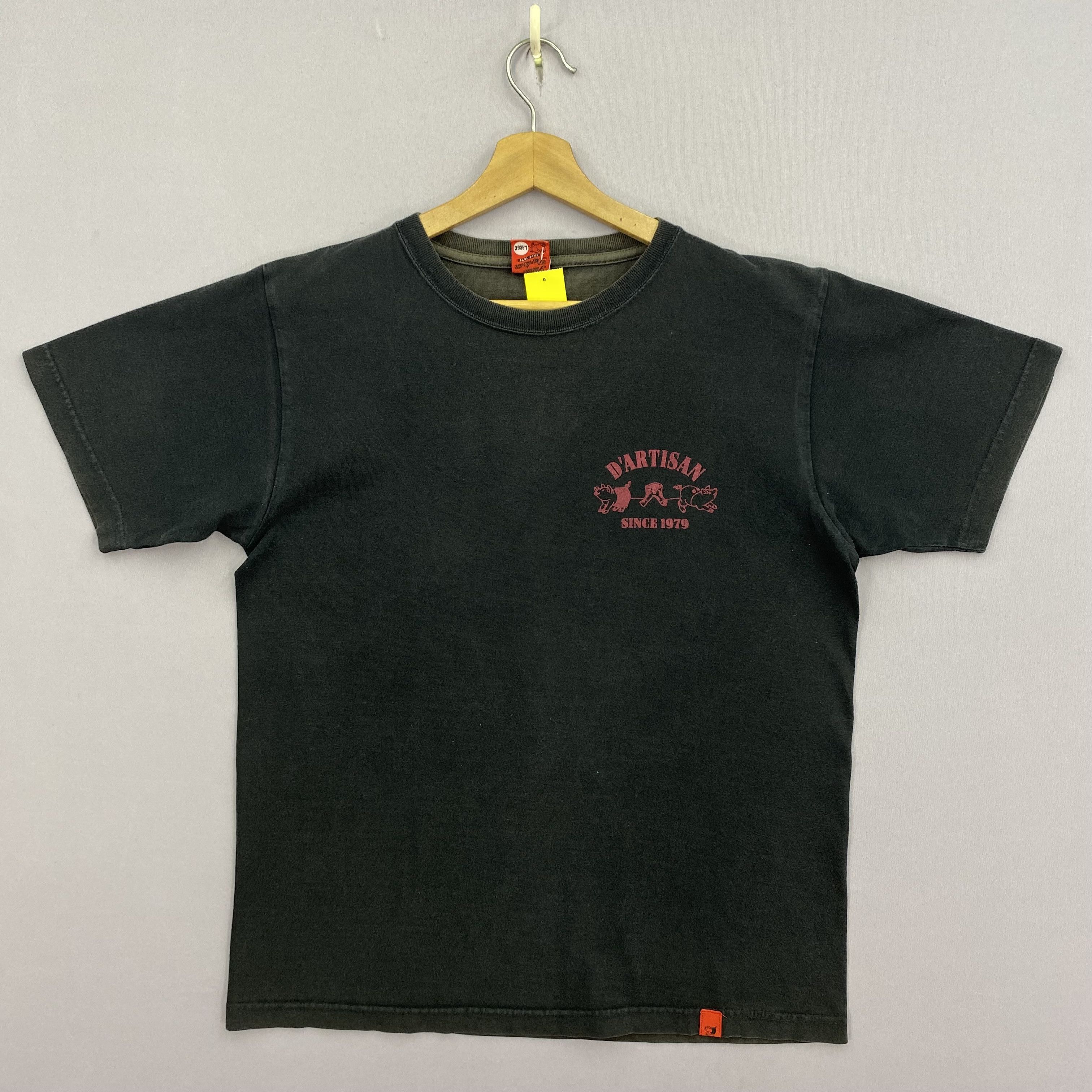 Studio D'Artisan Vintage Studio D'Artisan T-Shirt Faded Japanese Harajuku Tee Size US M / EU 48-50 / 2 - 2 Thumbnail